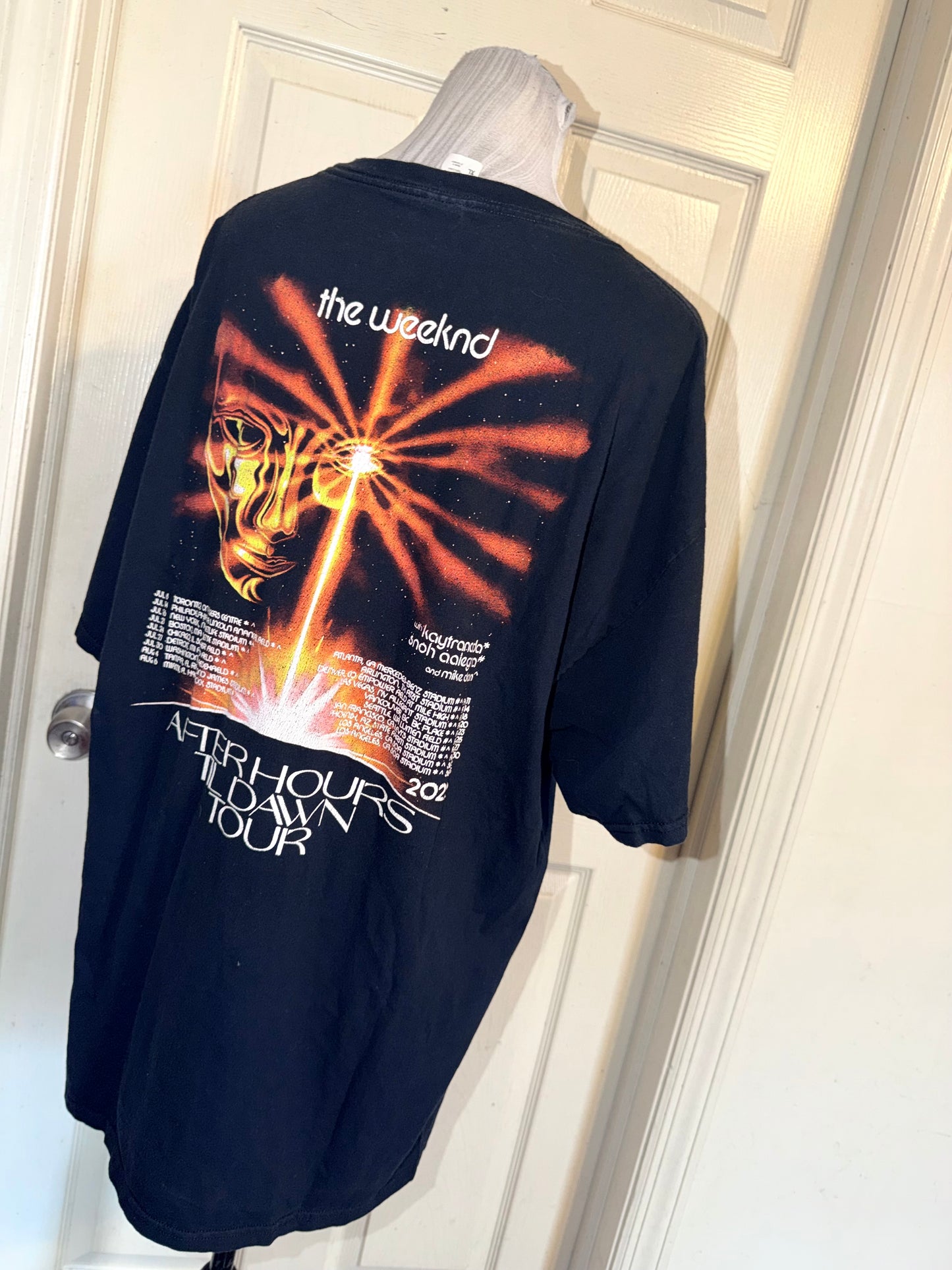 The Weeknd Double Sided Oversized Tee