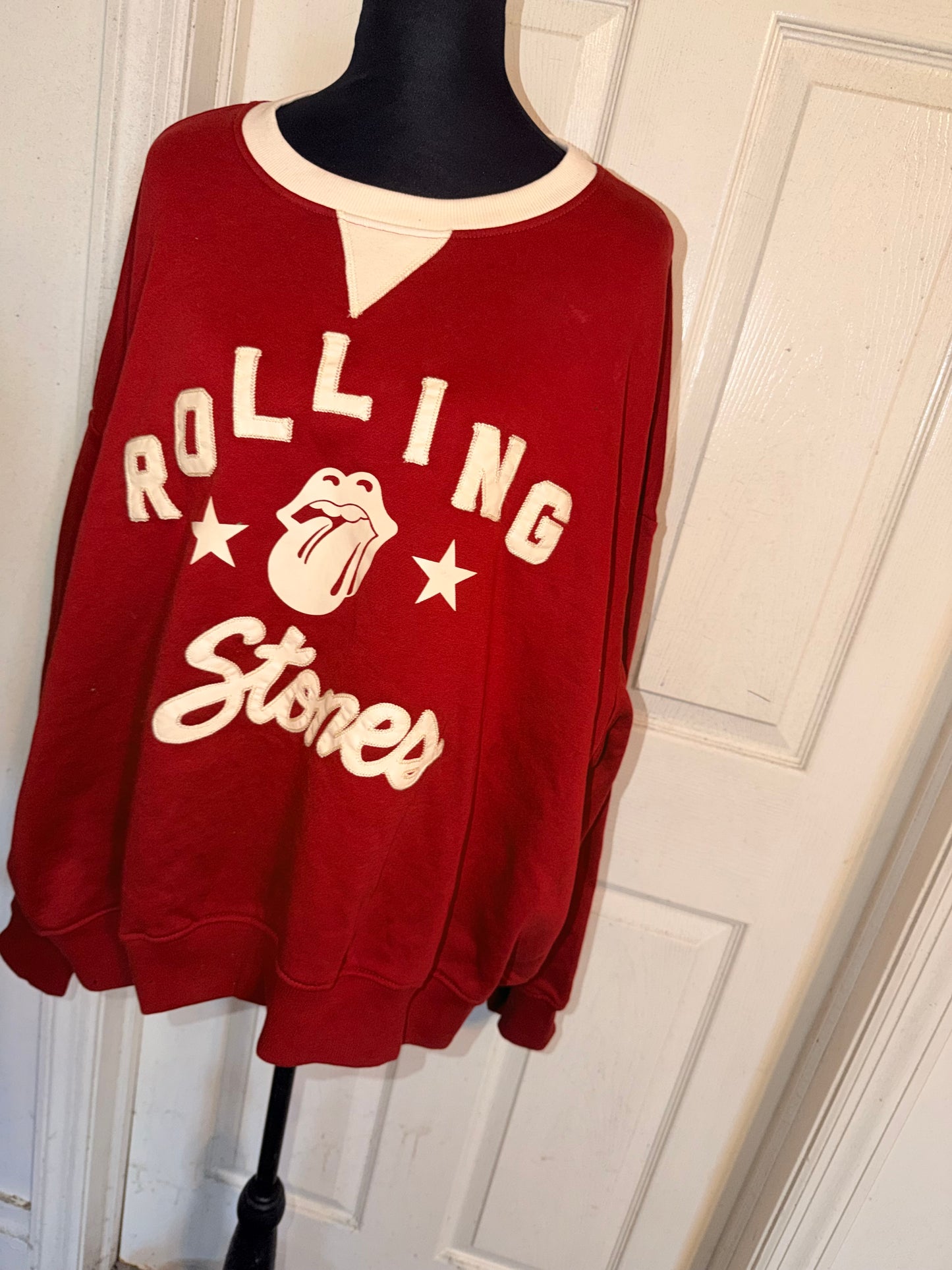The Rolling Stones Oversized Distressed Tee