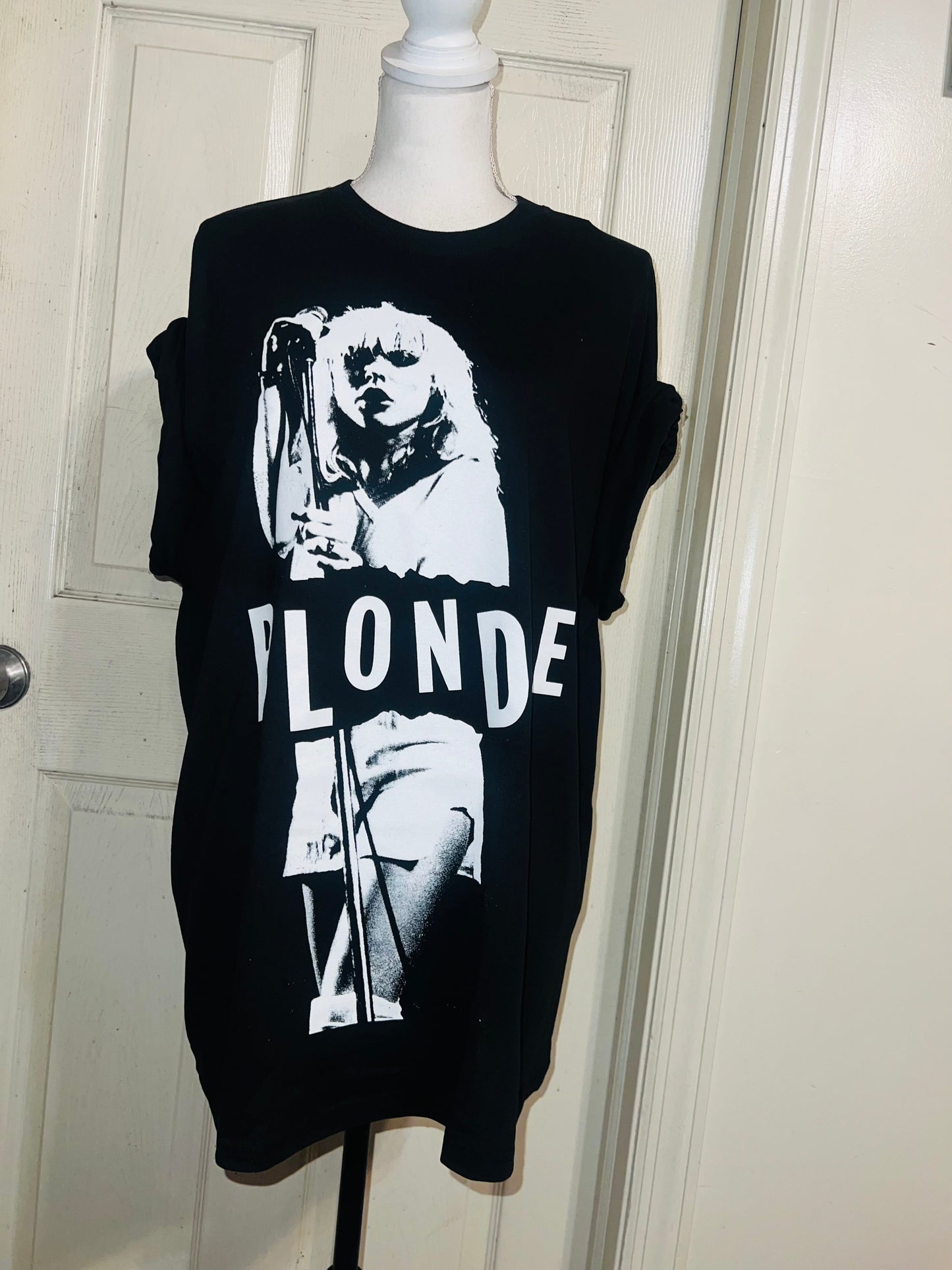 Blondie Oversized Distressed Tee