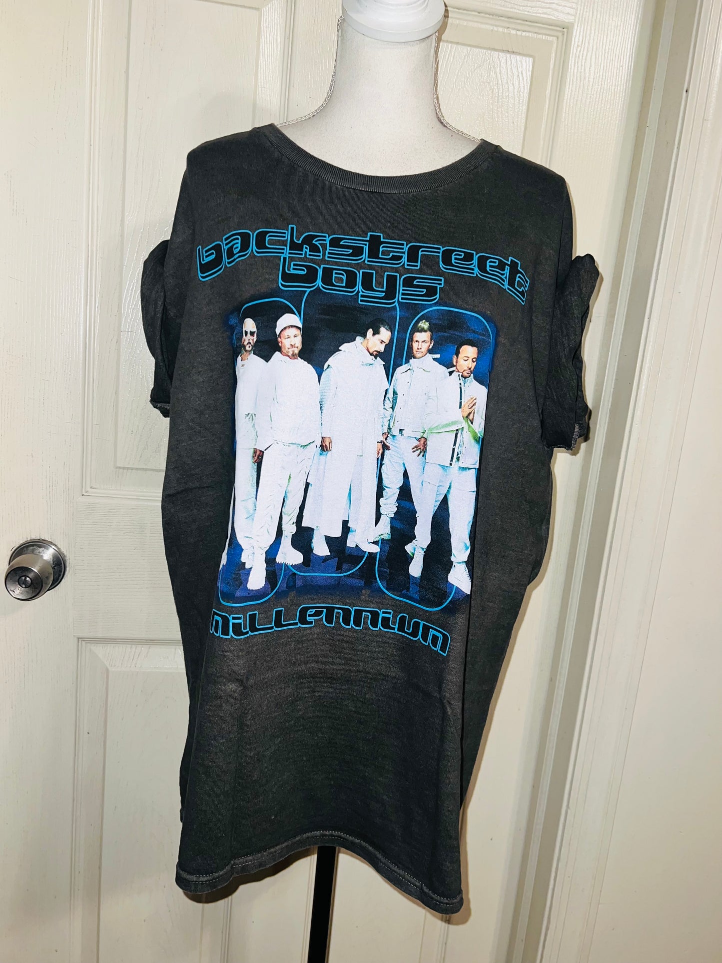 Backstreet Boys Millennium Oversized Distressed Tee