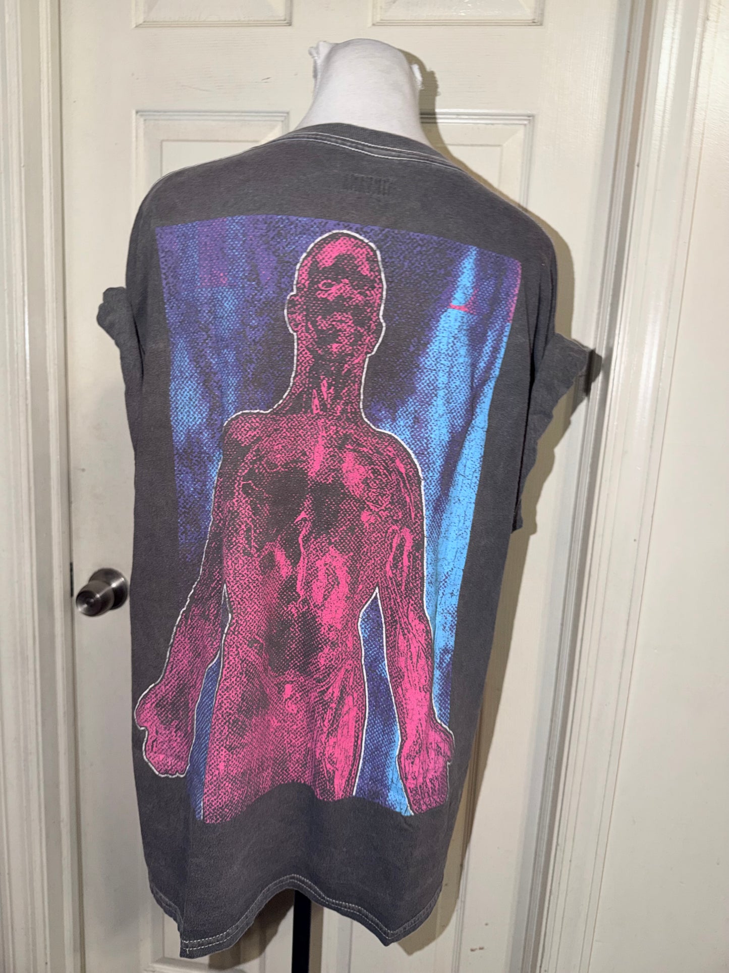 Nirvana Double Sided Oversized Distressed Tee (Copy)