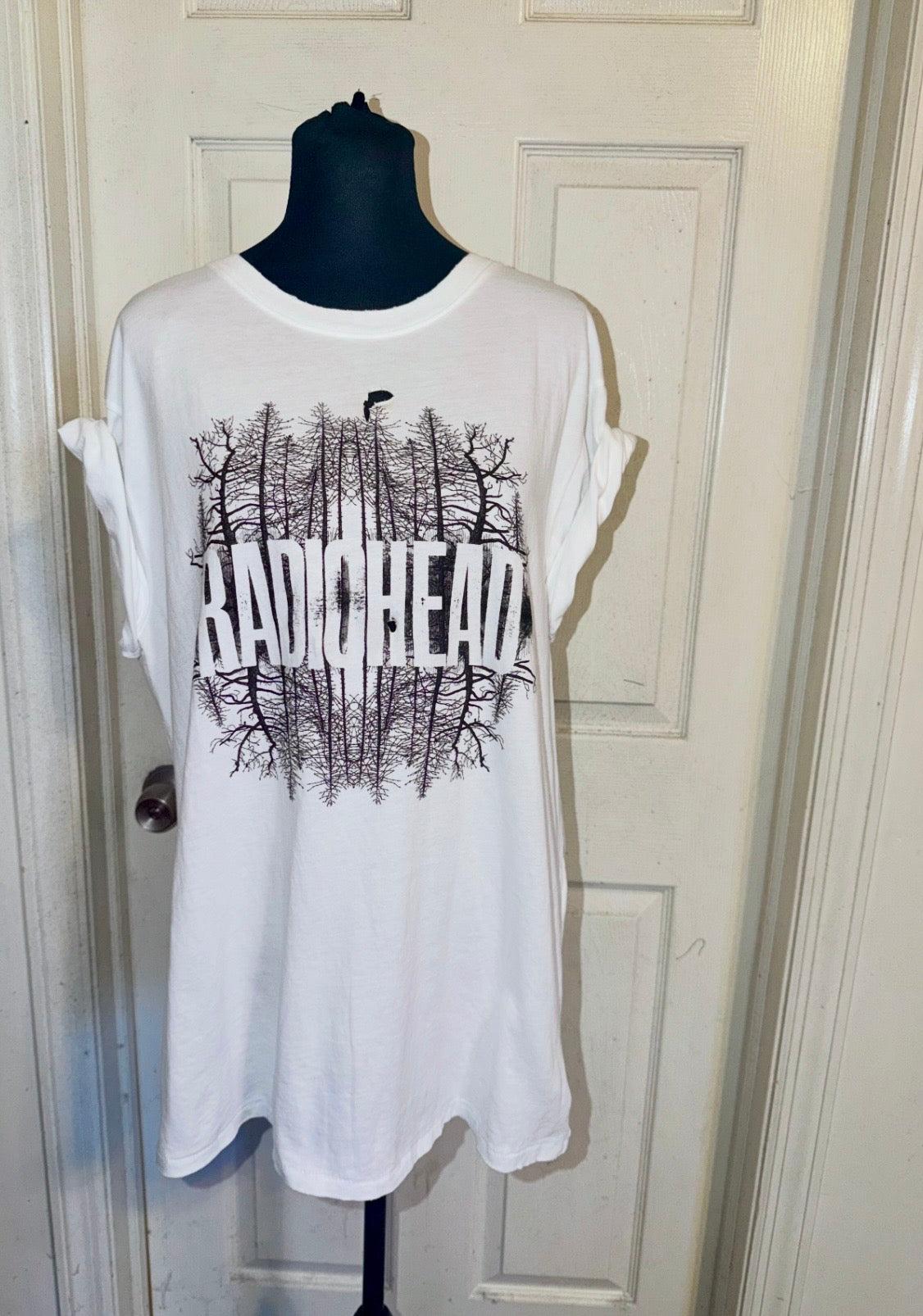 Radiohead Oversized Distressed Tee