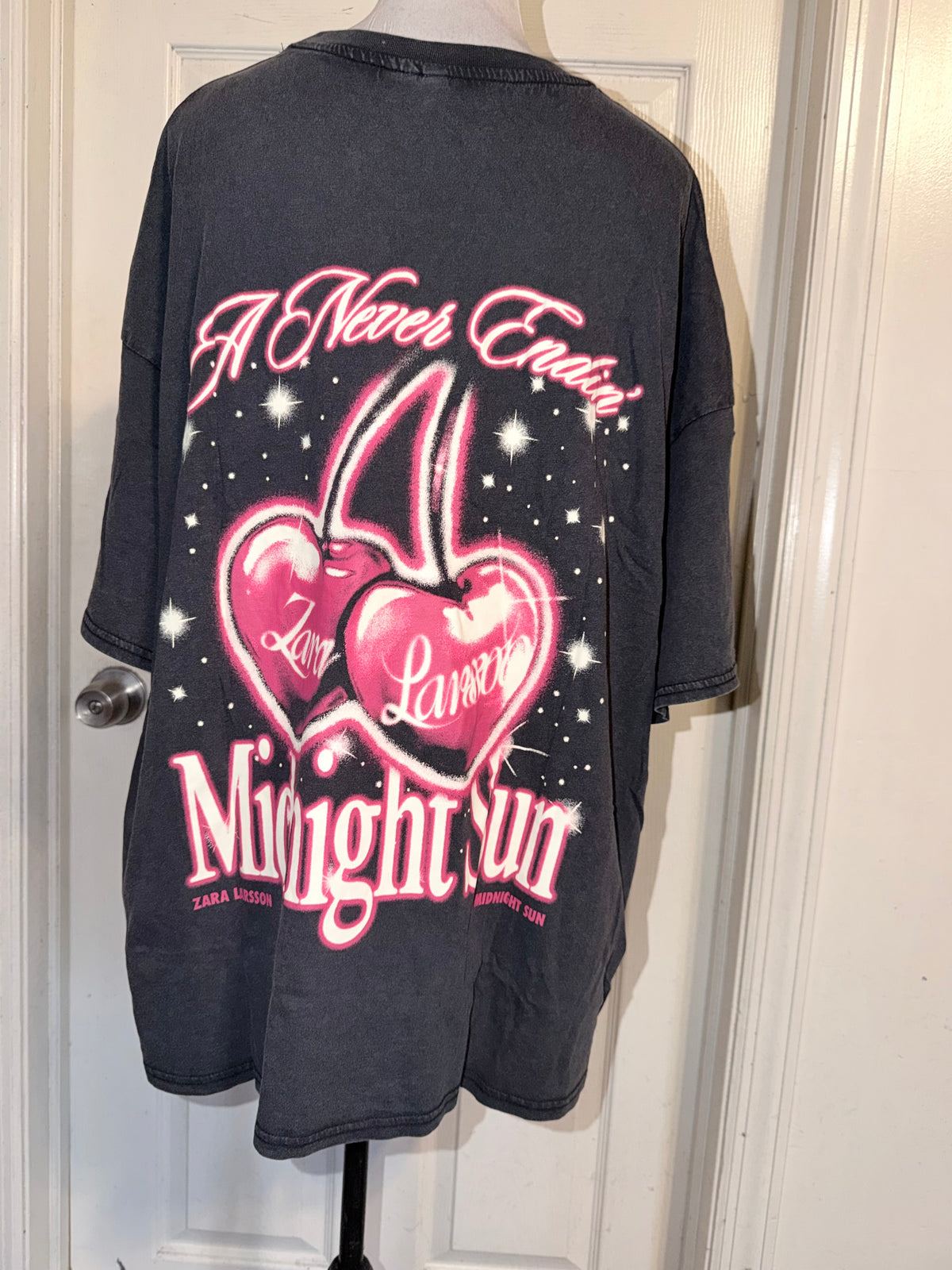 Zara Larson Oversized Double Sided Tee