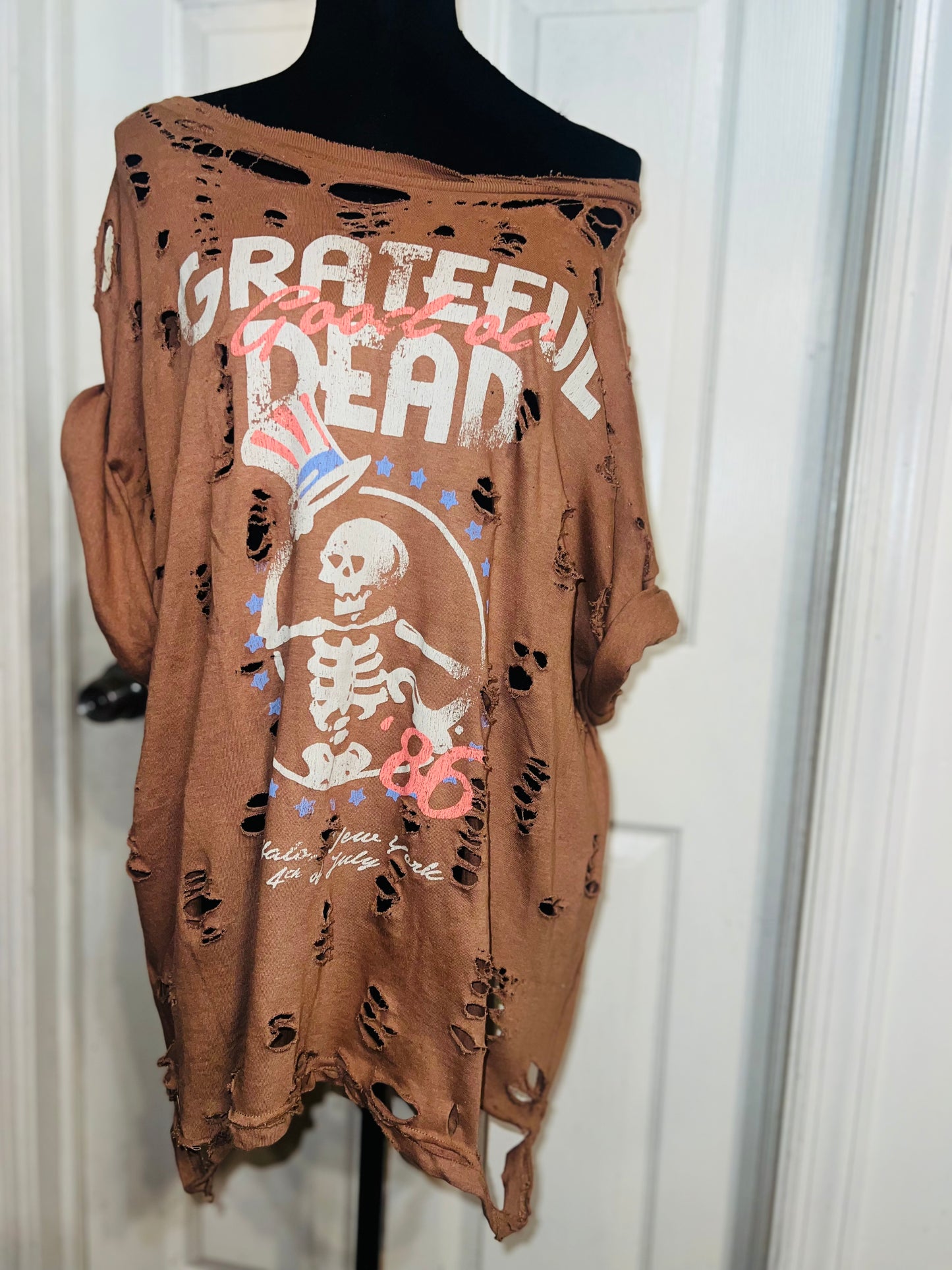 Grateful Dead Oversized Distressed Tee (As Is)