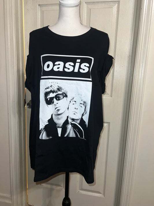 Oasis Oversized Distressed Tee