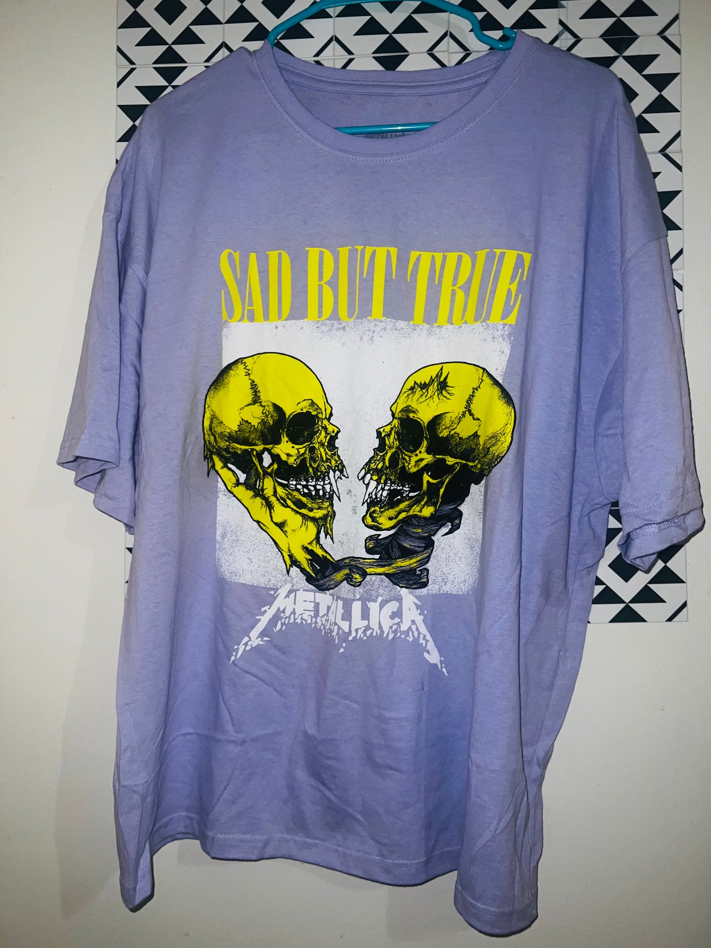 Metallica Oversized Distressed Tee