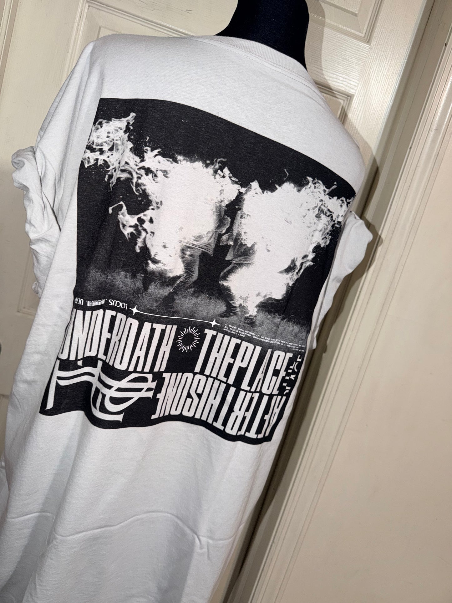 Underoath Double Sided Oversized Distressed Tee