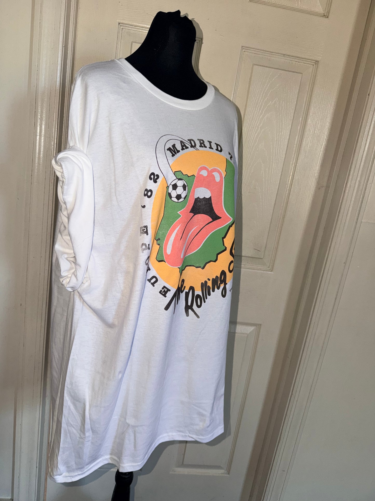 The Rolling Stones Oversized Distressed Tee