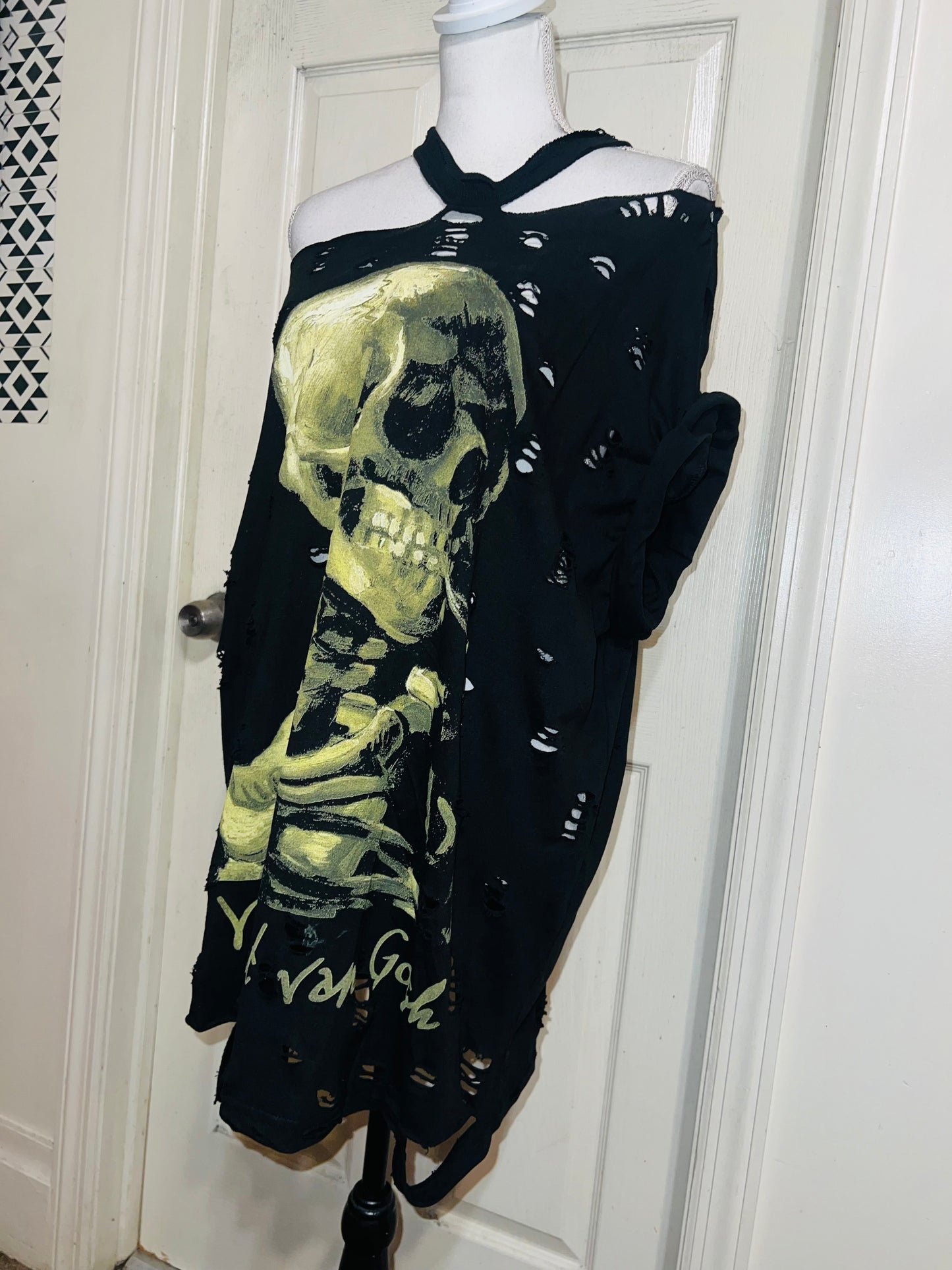 Vincent Van Gogh Oversized Distresed Tee (read description)
