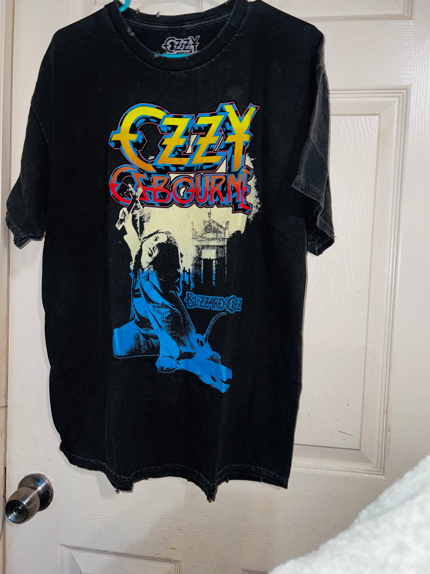 Ozzy Osbourne Oversized Distressed Tee