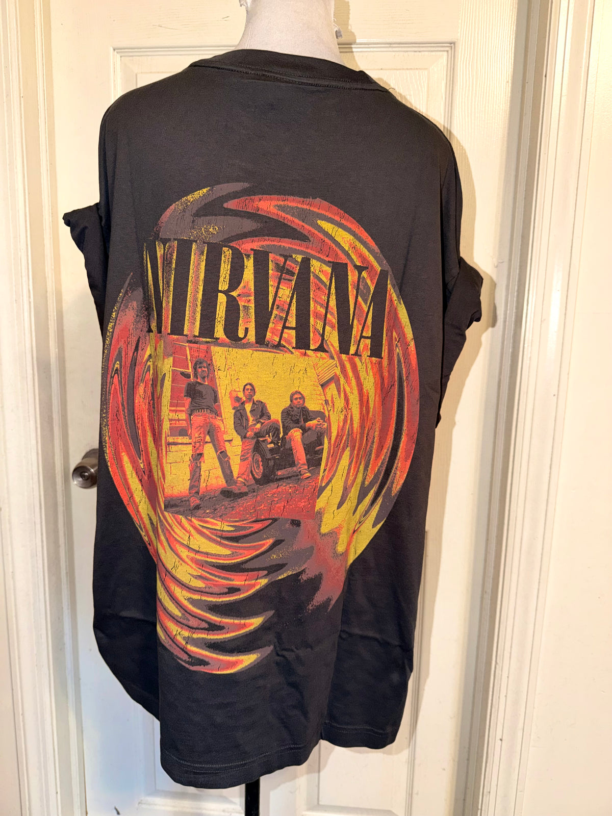 Nirvana Double Sided Oversized Tee