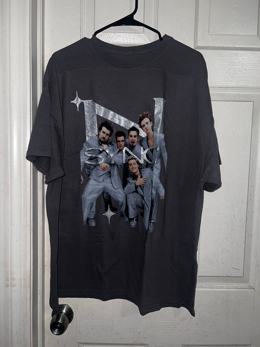 NSYNC Oversized Distressed Tee