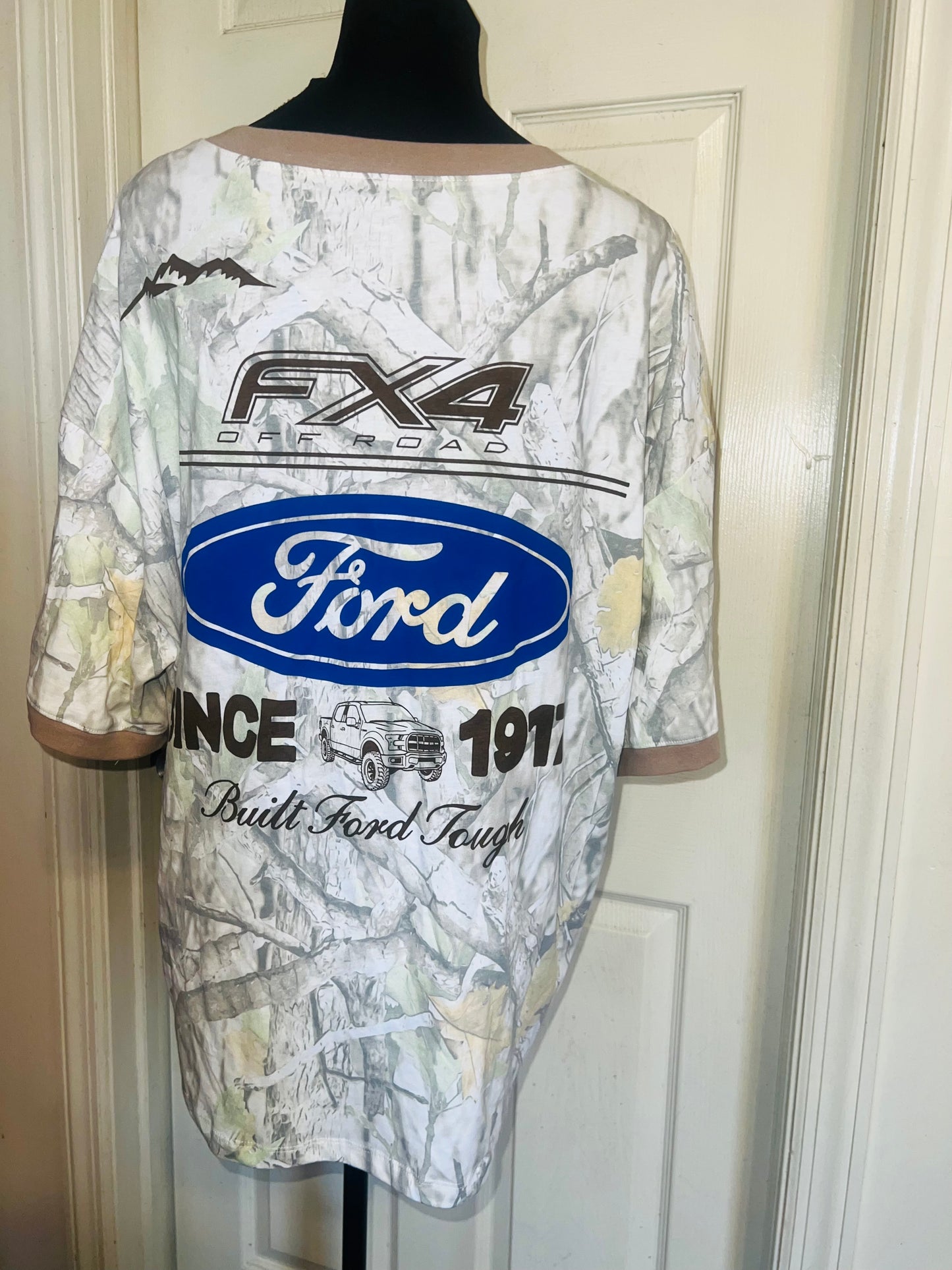 Ford Oversized Distressed Jersey Tee