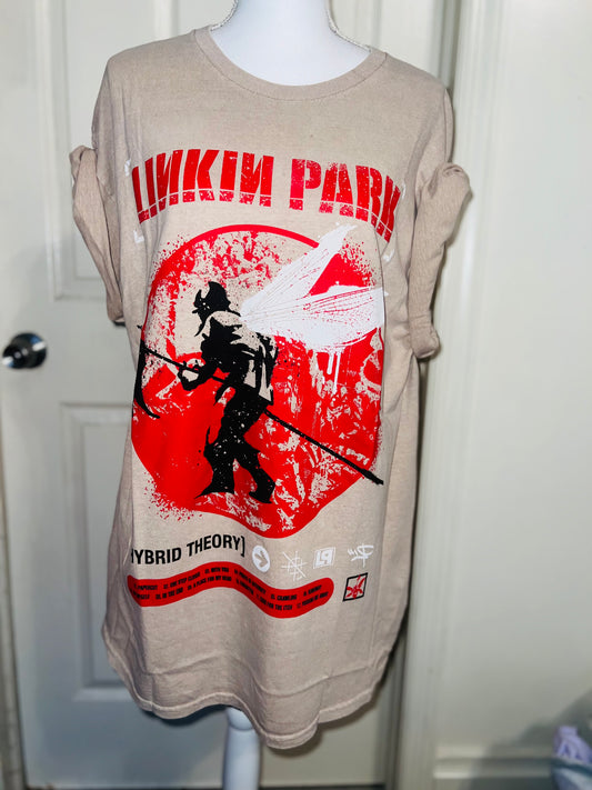 Linkin Park Oversized Distressed Tee