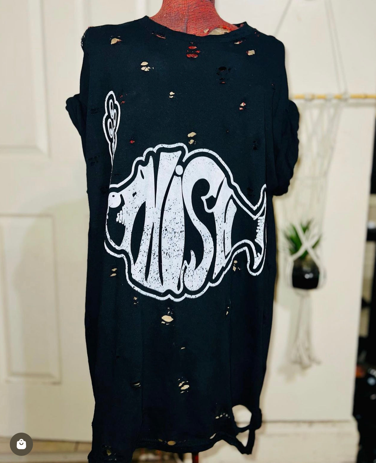 Phish Oversized Distressed Tee