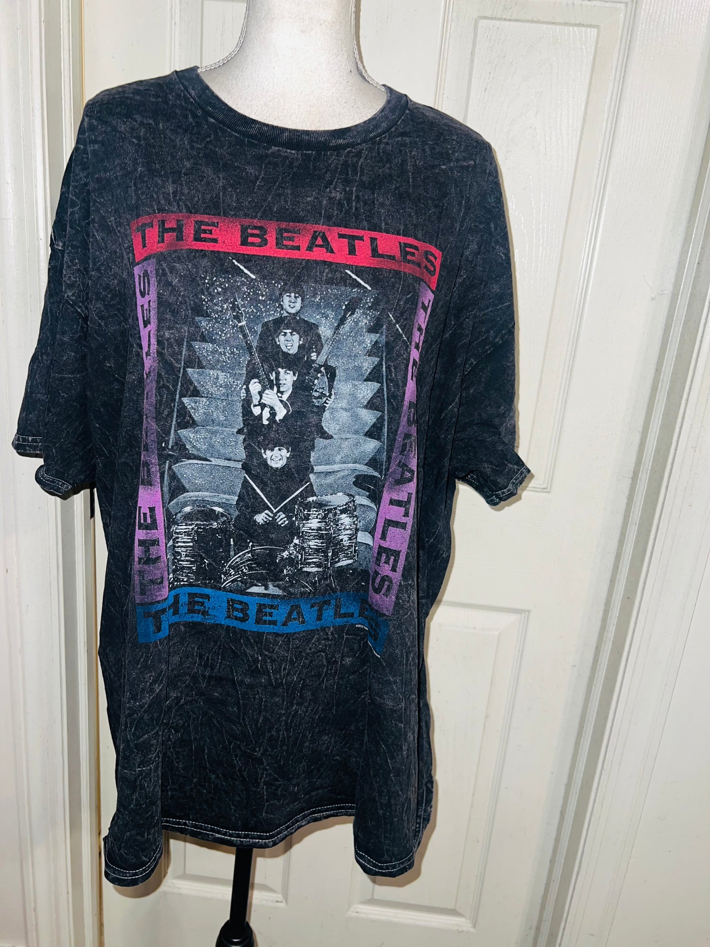 Beatles Oversized Distressed Tee