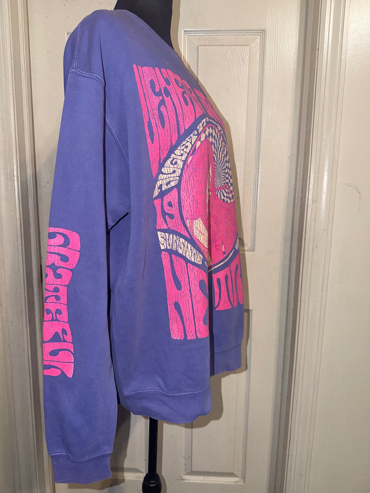 Grateful Dead Oversized Distressed Sweatshirt