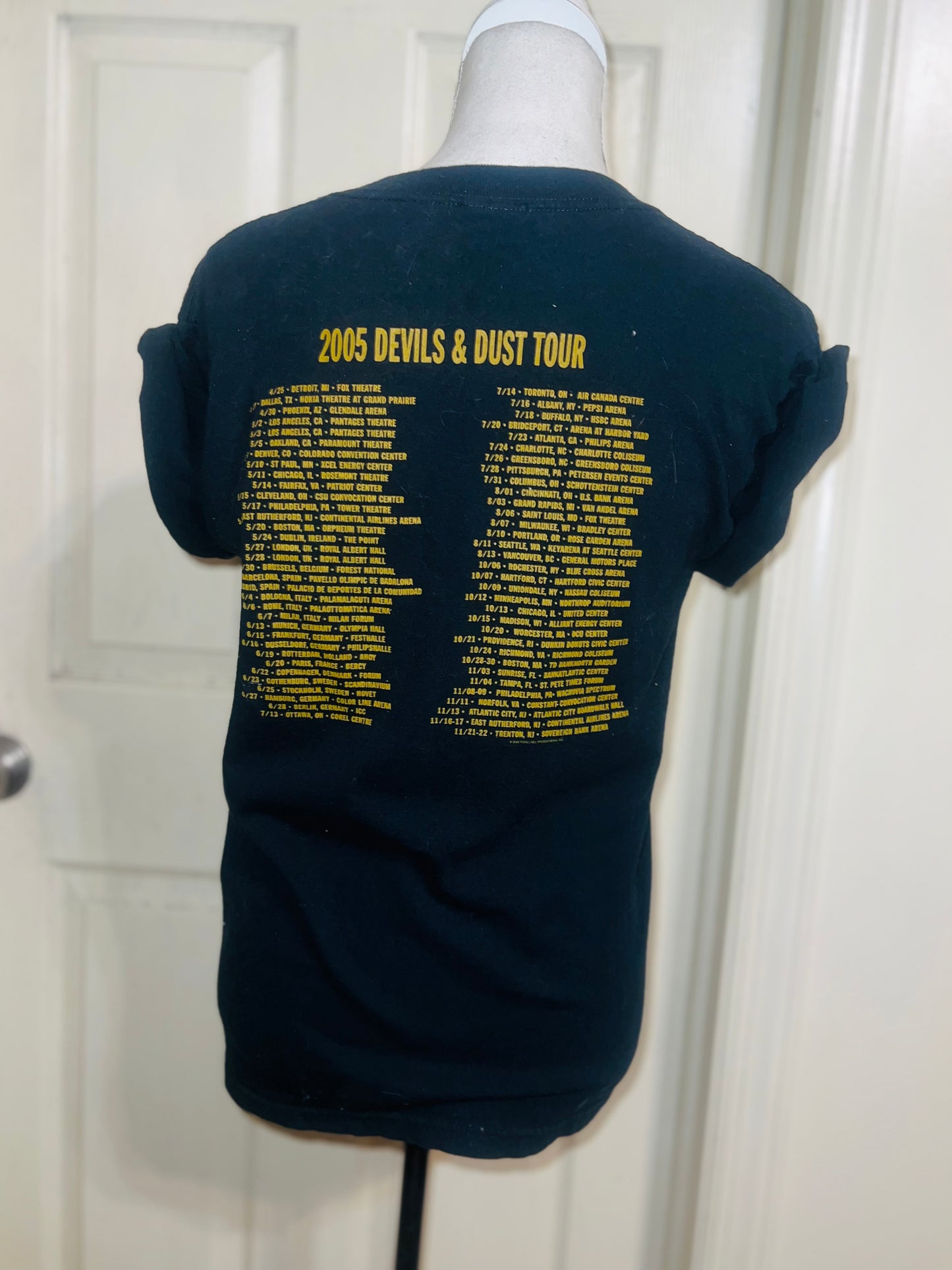 Bruce Springsteen Vintage Double Sided Oversized Tour Tee