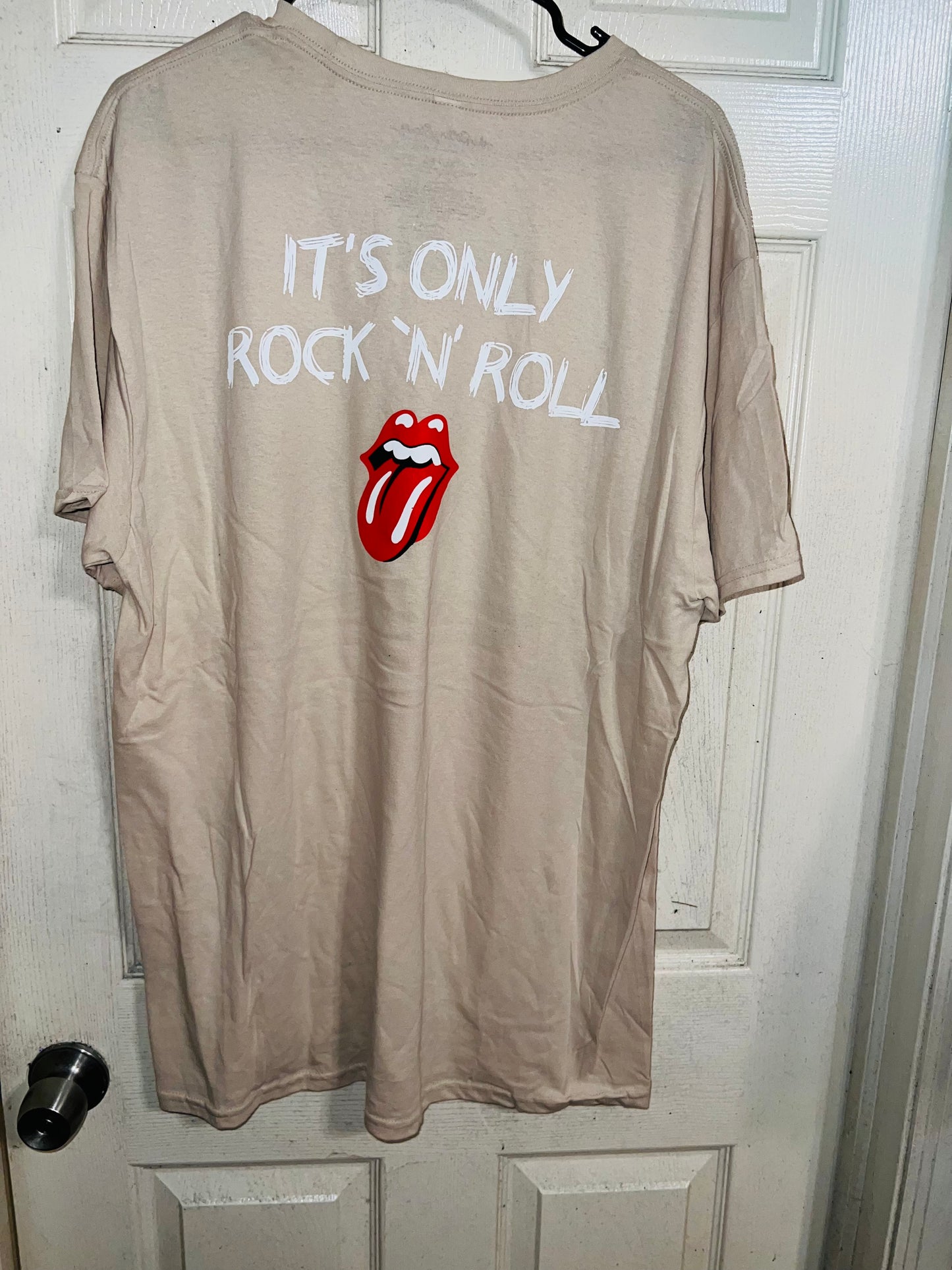 The Rolling Stones Double Sided Distressed Tee