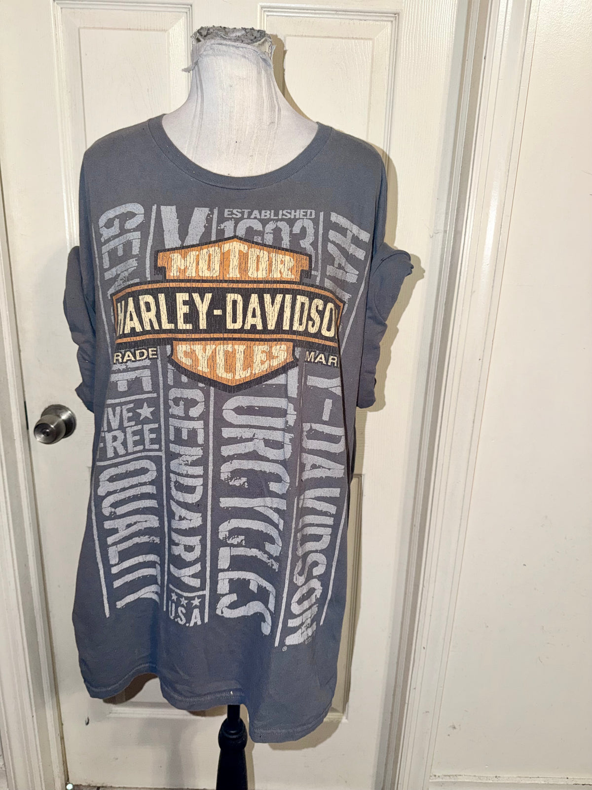 Harley Davidson Vintage Double Sided Tee