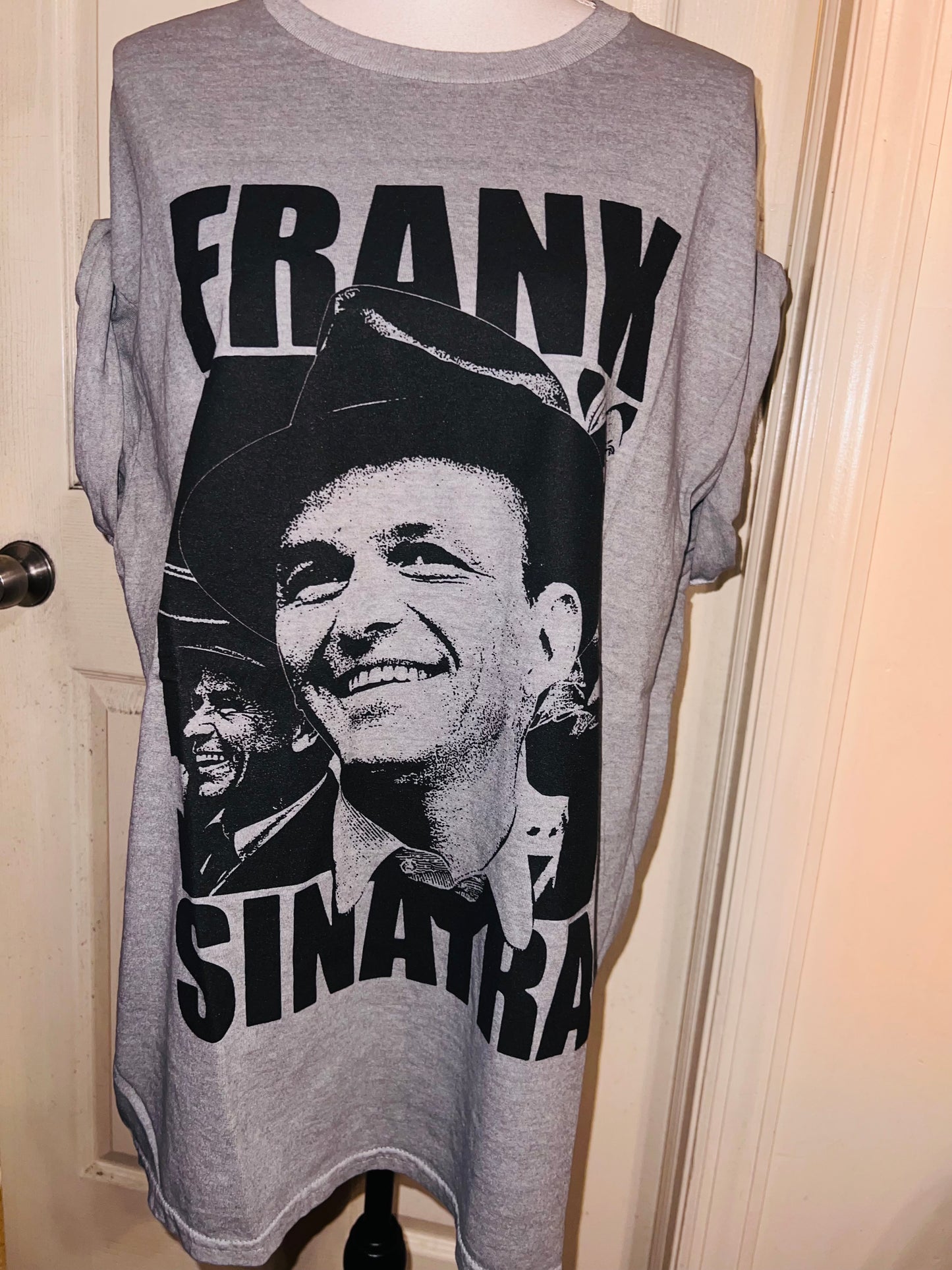 Frank Sinatra Oversized Distressed Tee