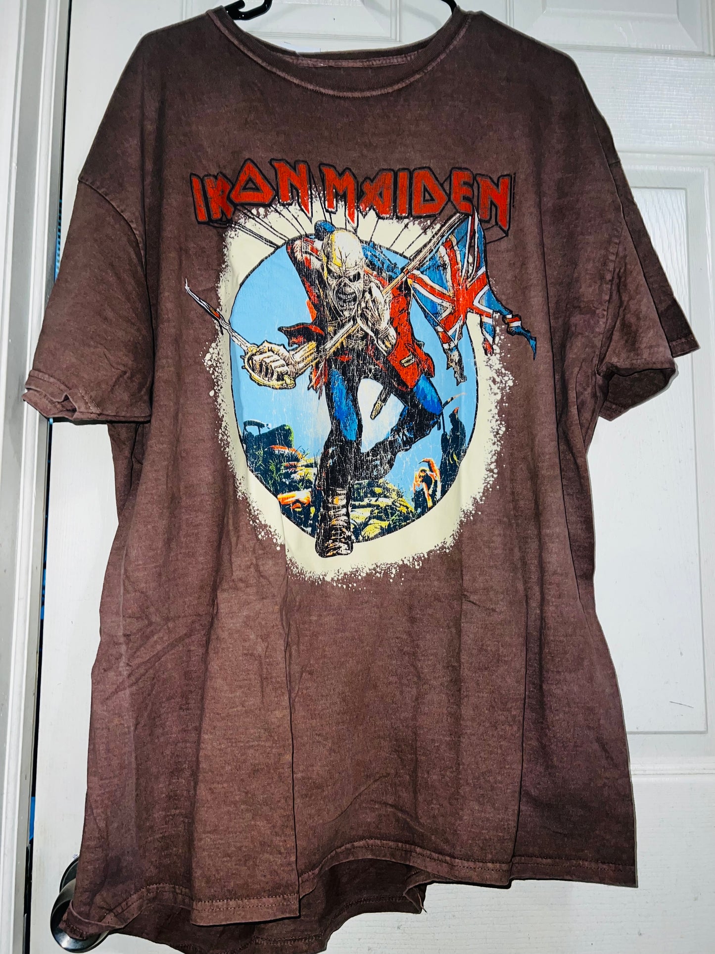 Iron Maiden Oversized Distressed Tee