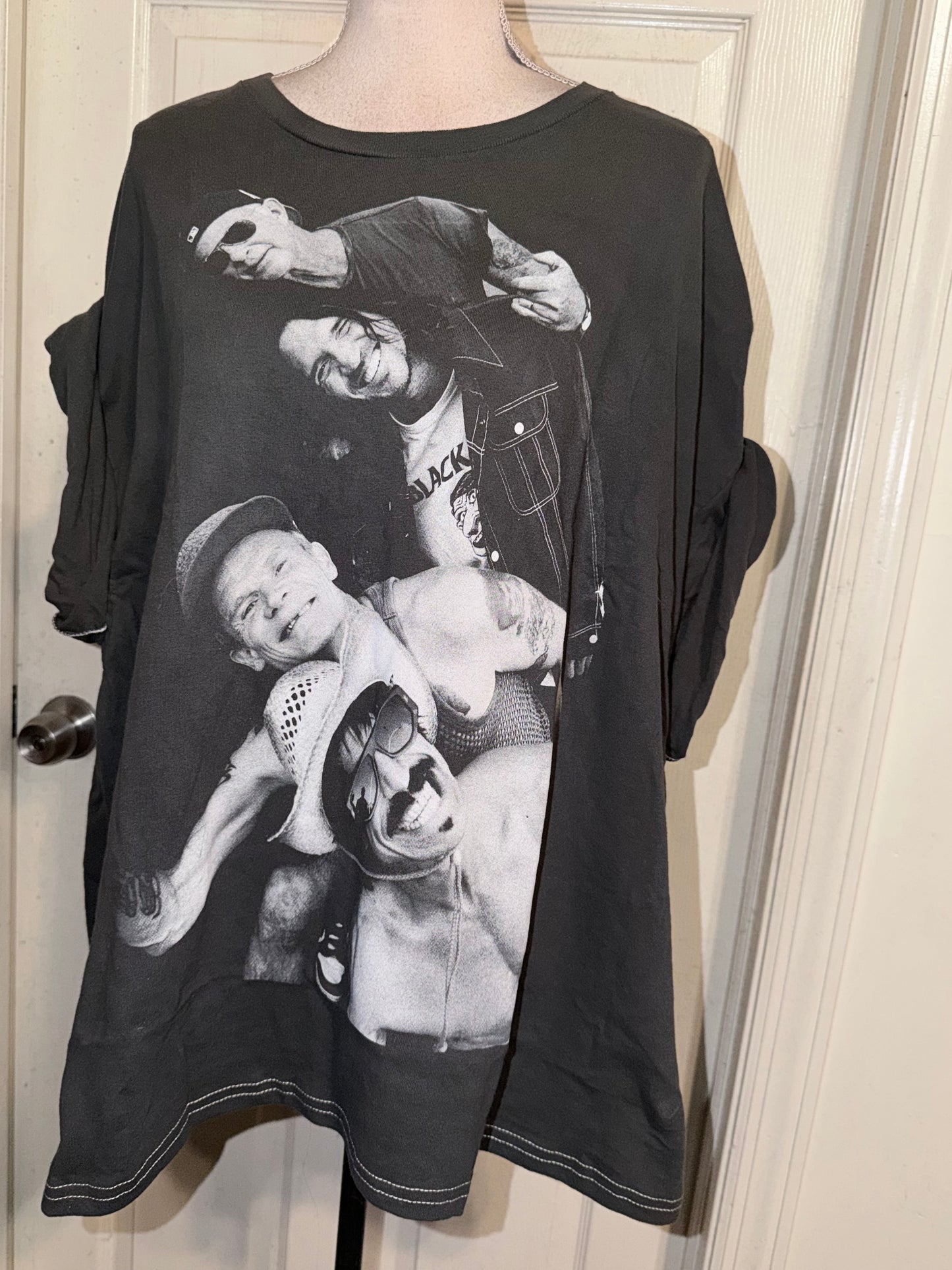 Red Hot Chili Peppers Oversized Distressed Tee