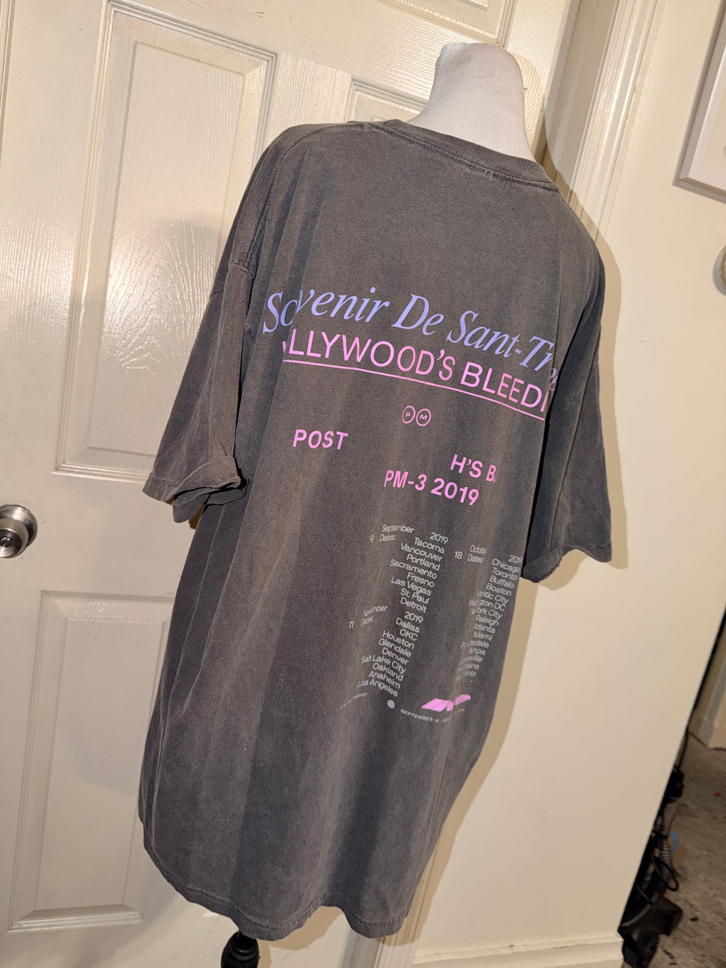 Post Malone Double Sided Oversized Tee