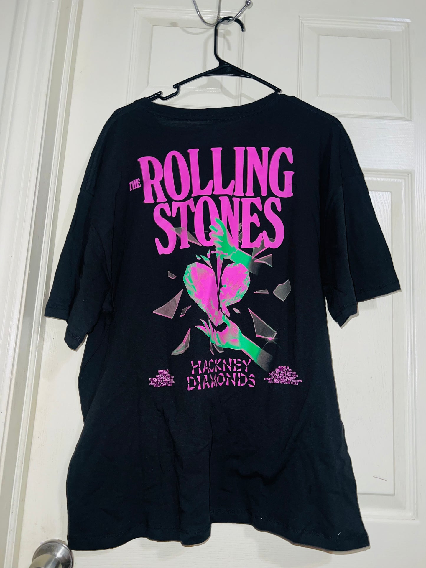 The Rolling Stones Double Sided Distressed Tee