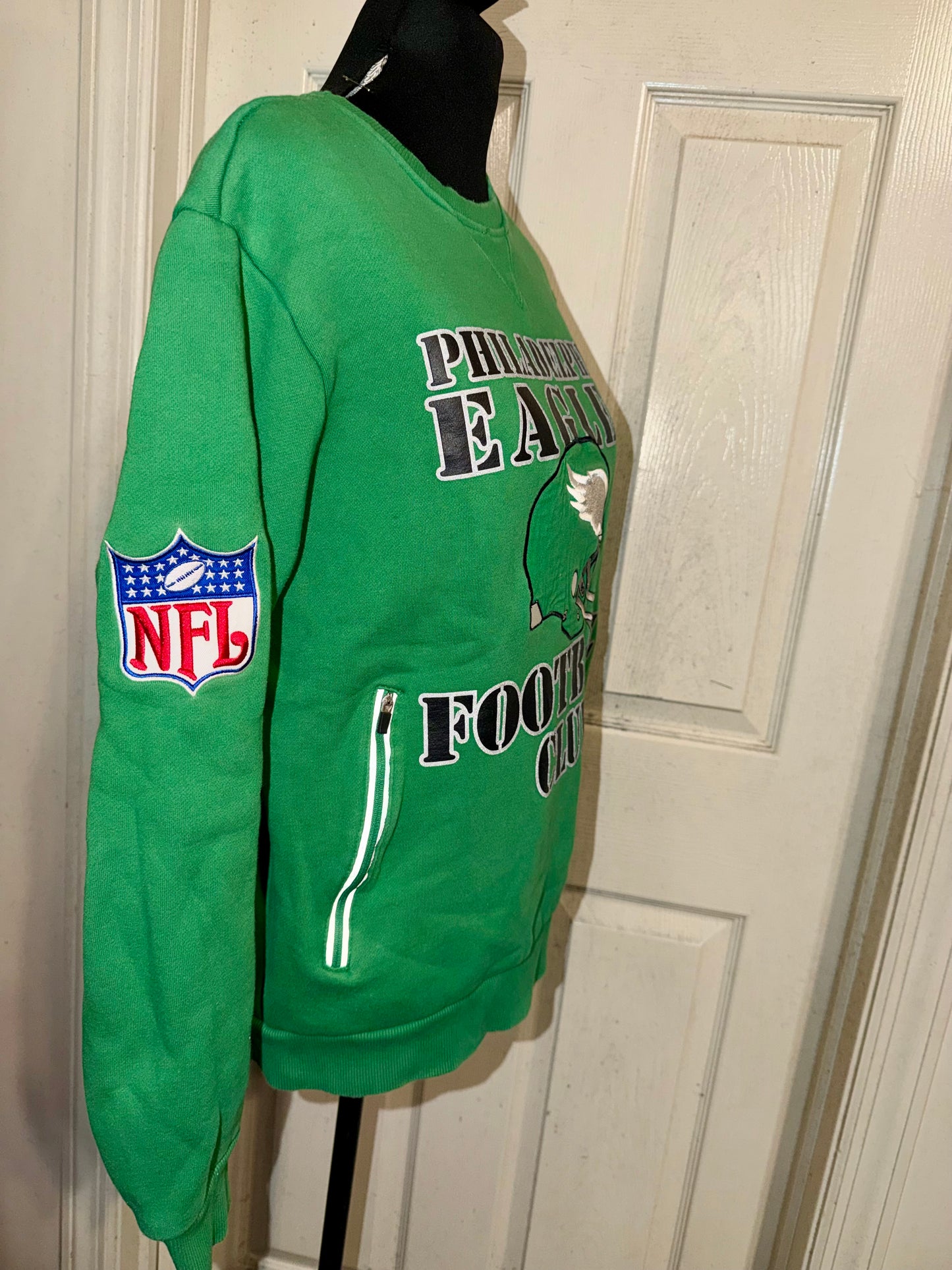Philadelphia Eagles Oversized Distressed Sweatshirt