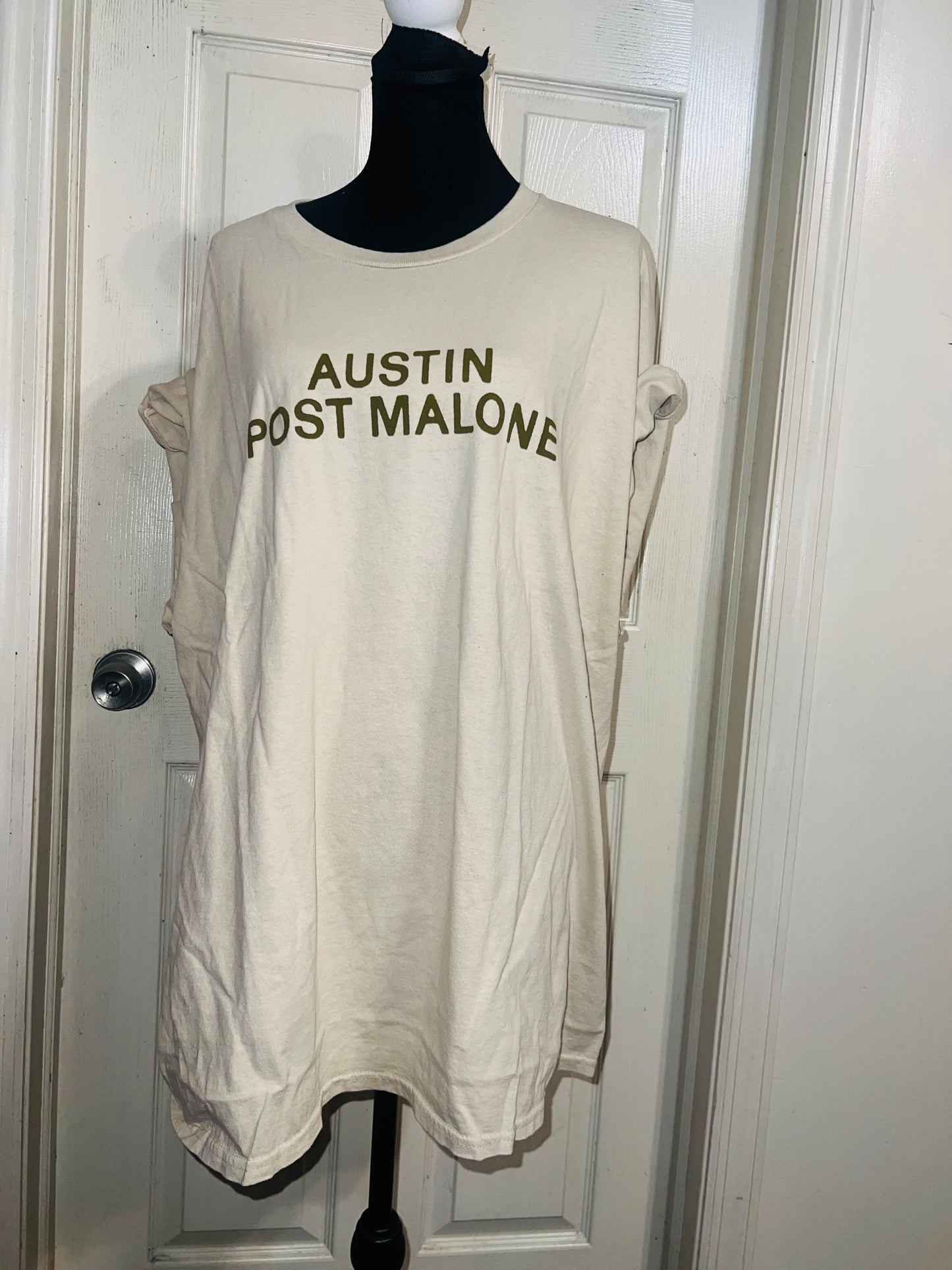 Post Malone Austin Double Sided Distressed Tee