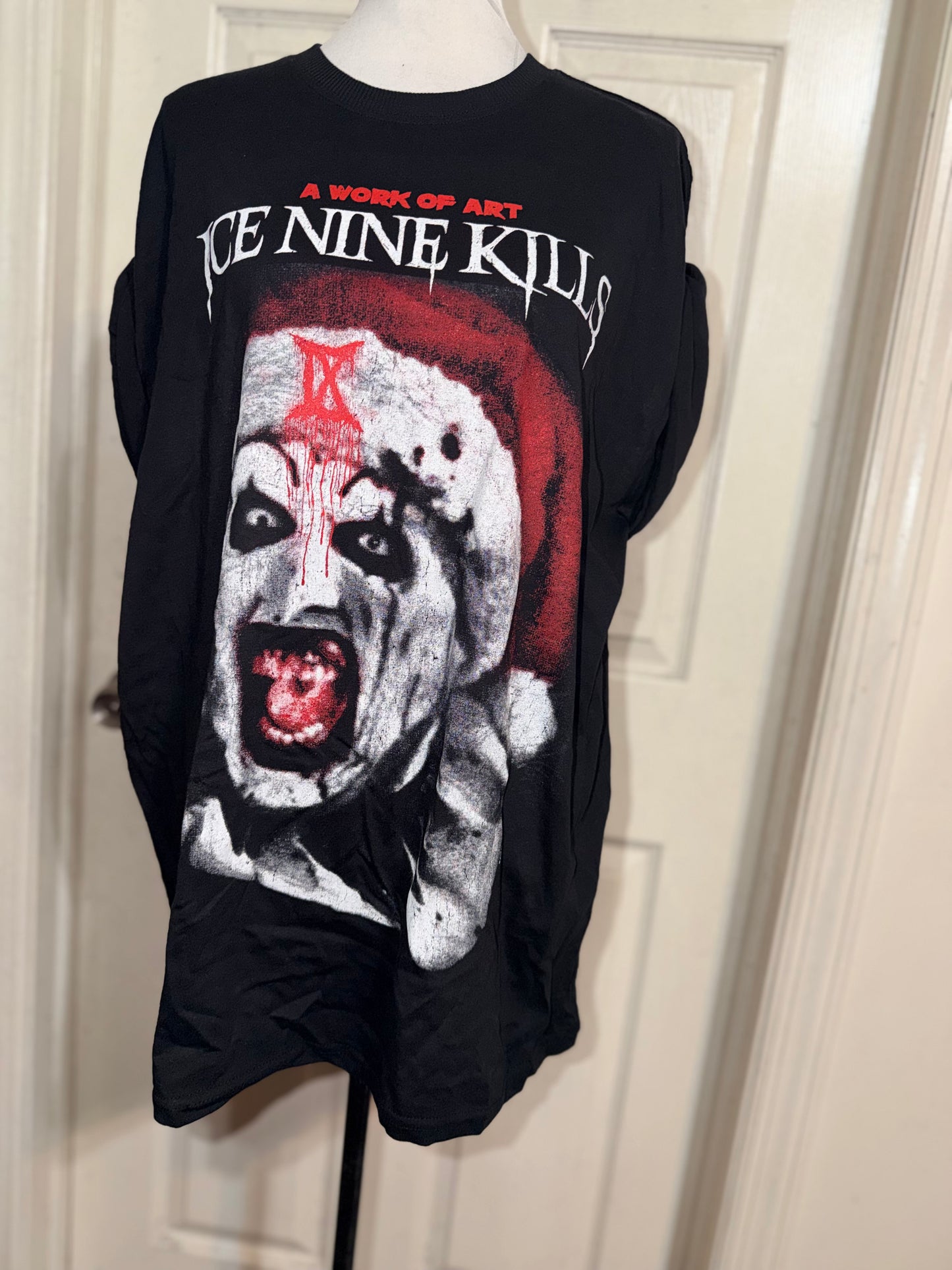 Ice Nine Kills Oversized Distressed Tee