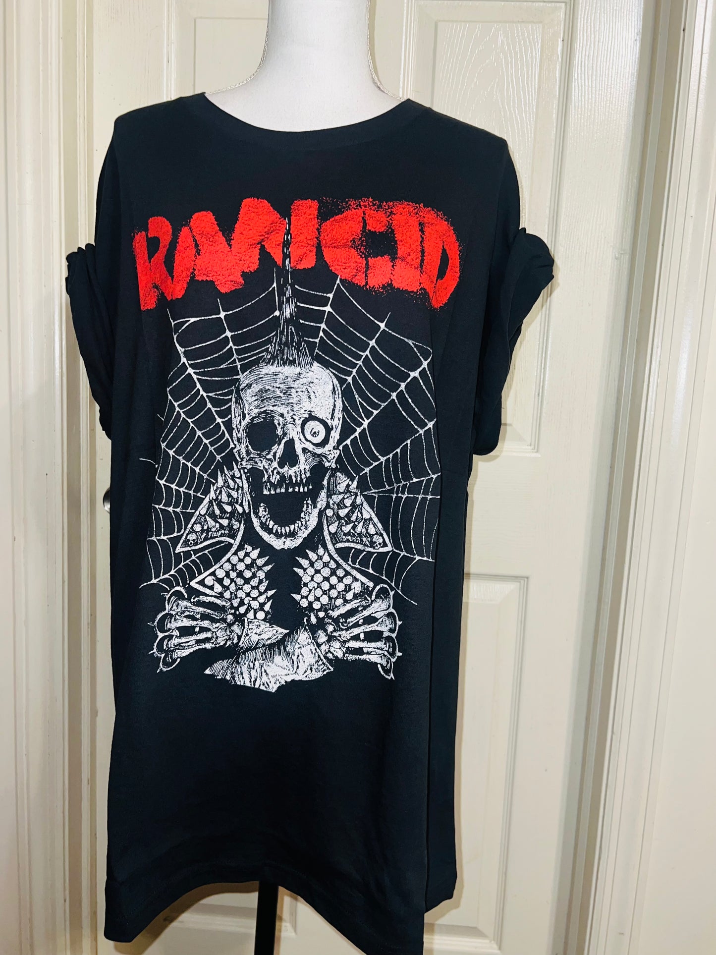 Rancid Oversized Distressed Tee