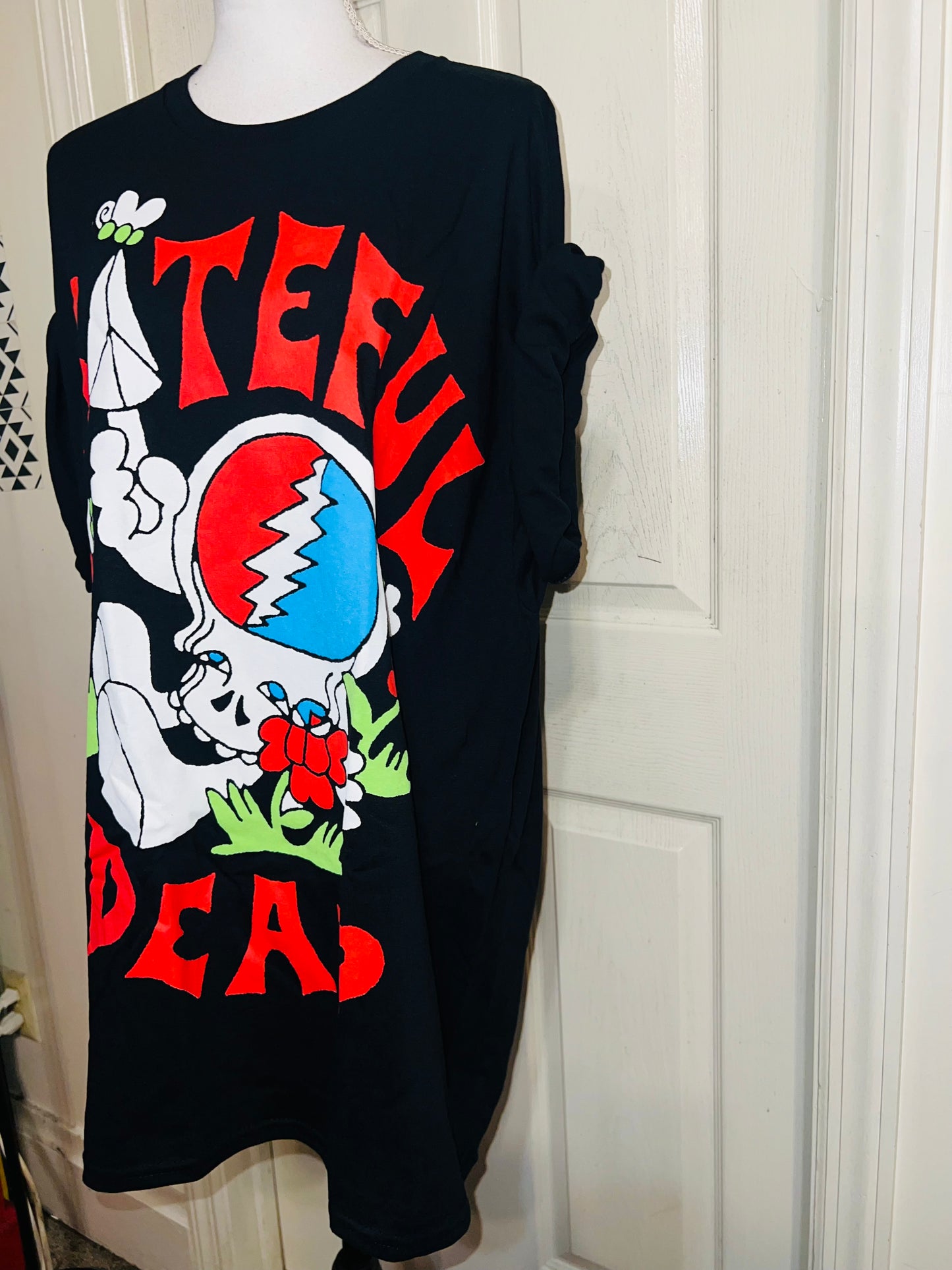 Grateful Dead Oversized Distressed Tee