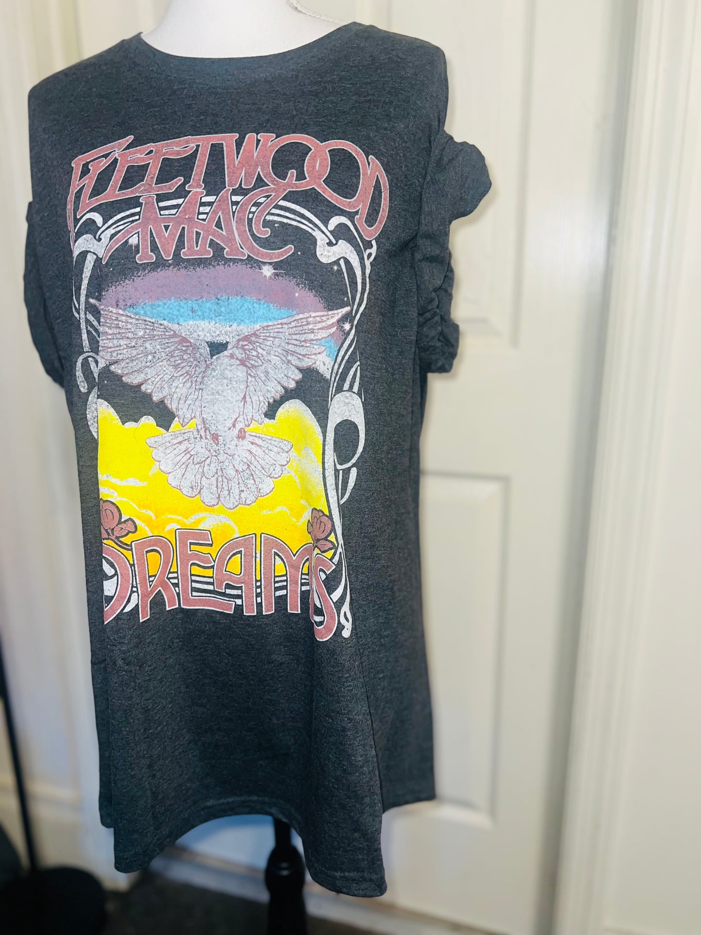 Fleetwood Mac Oversized Distressed Tee