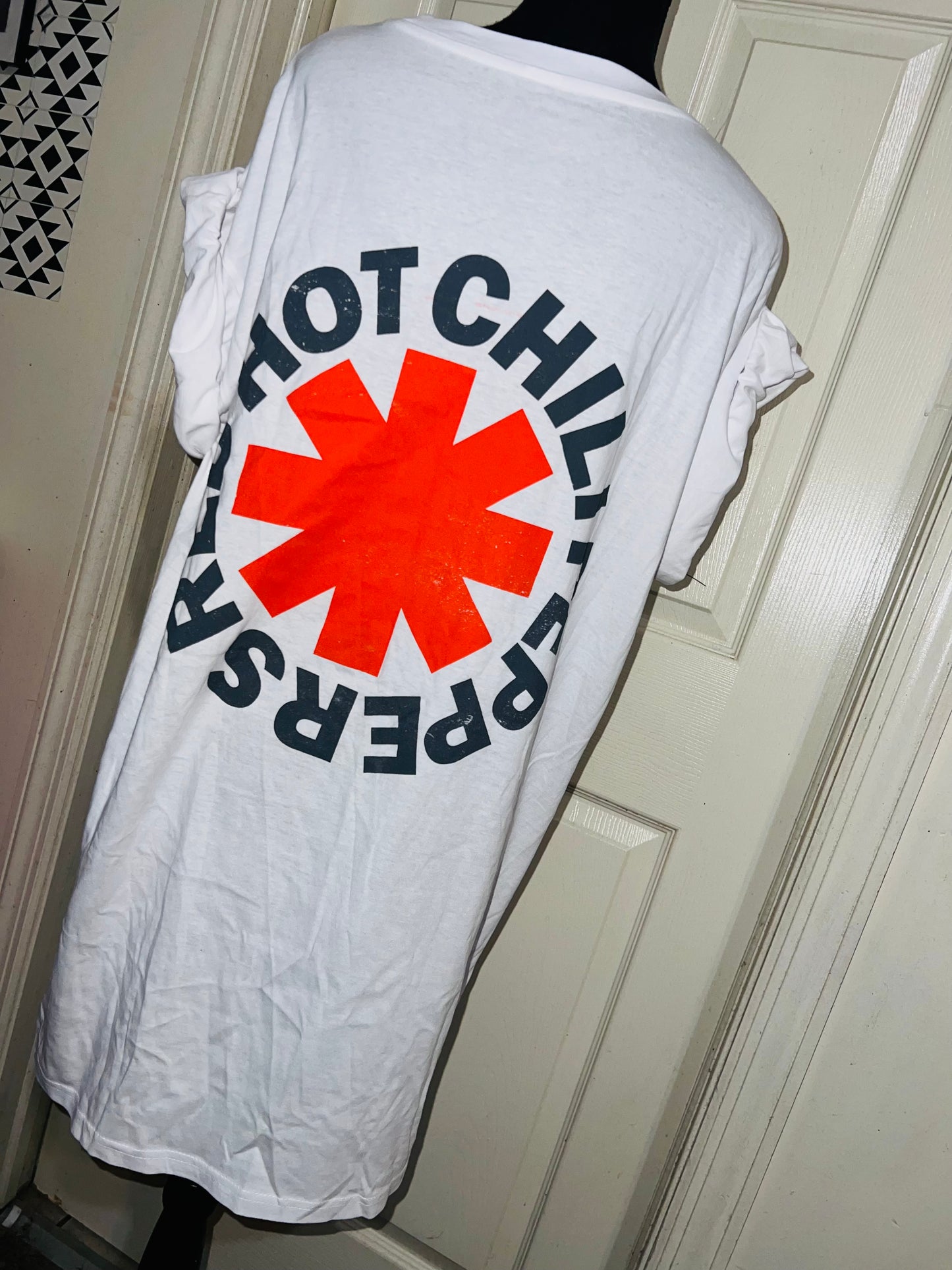 Red Hot Chili Peppers Double Sided Oversized Tee