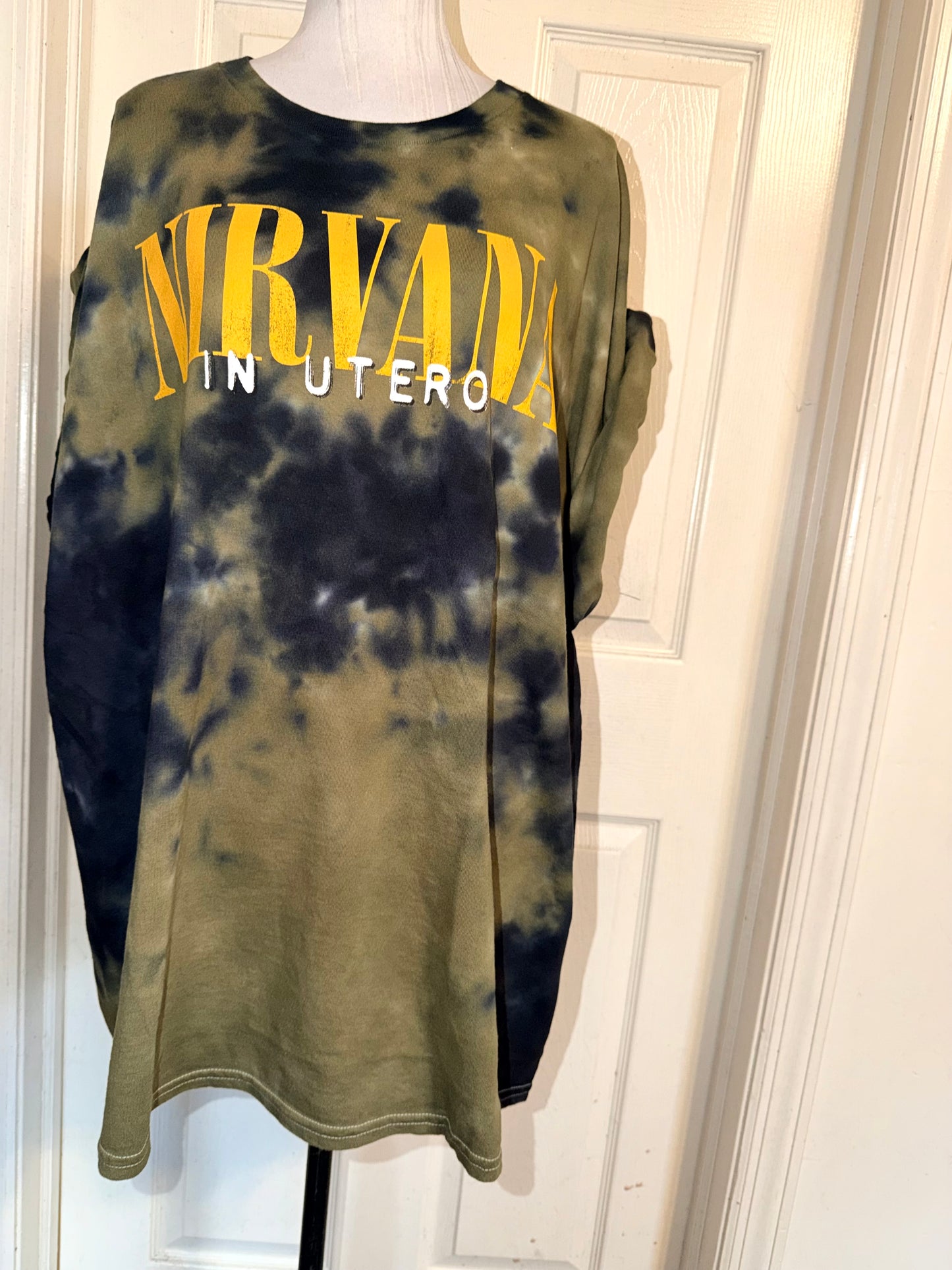 Nirvana Double Sided Oversized Tee