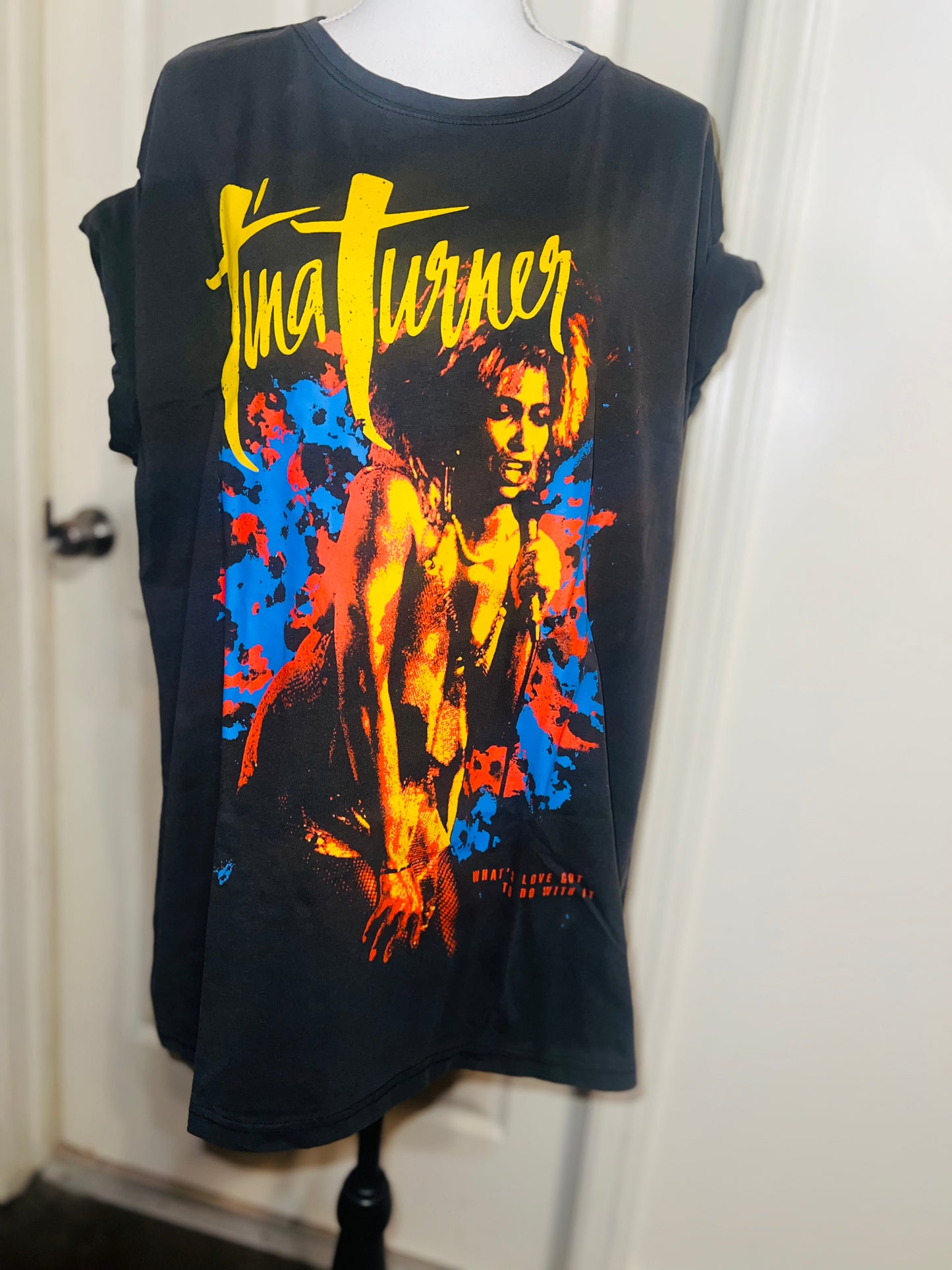 Tina Turner Oversized Distressed Tee