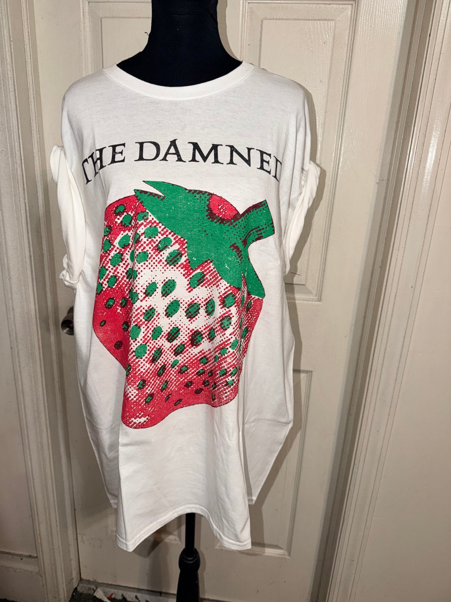 The Damned Oversized Distressed Tee