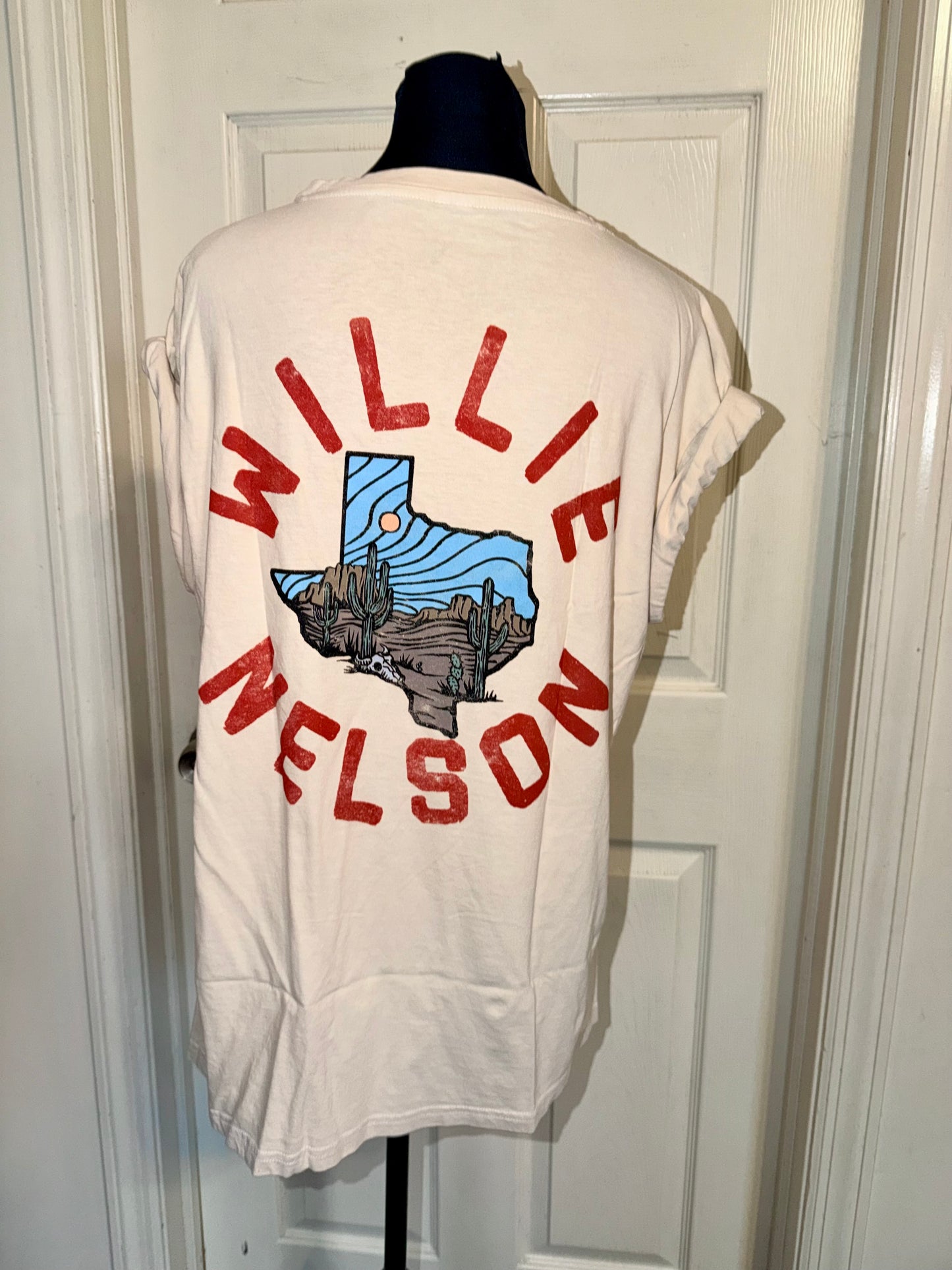 Willie Nelson Double Sided Tee