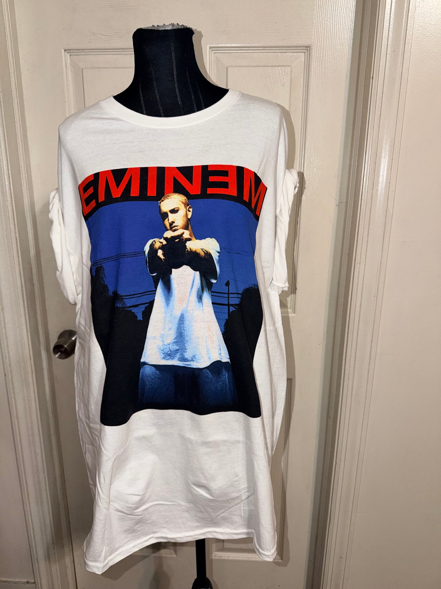 Eminem Oversized Distressed Tee