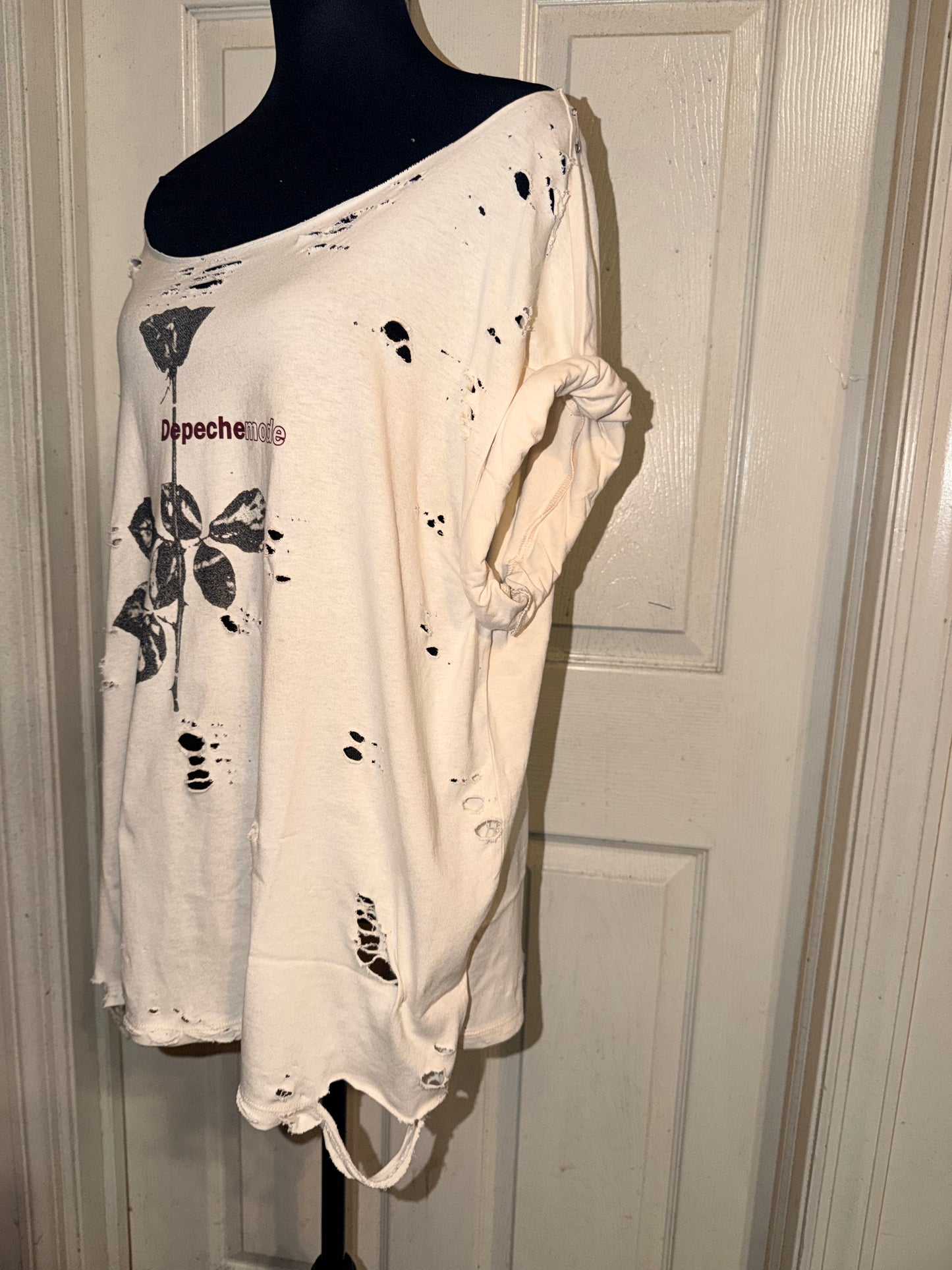 Depeche Mode Oversized Distressed Tee (as is)
