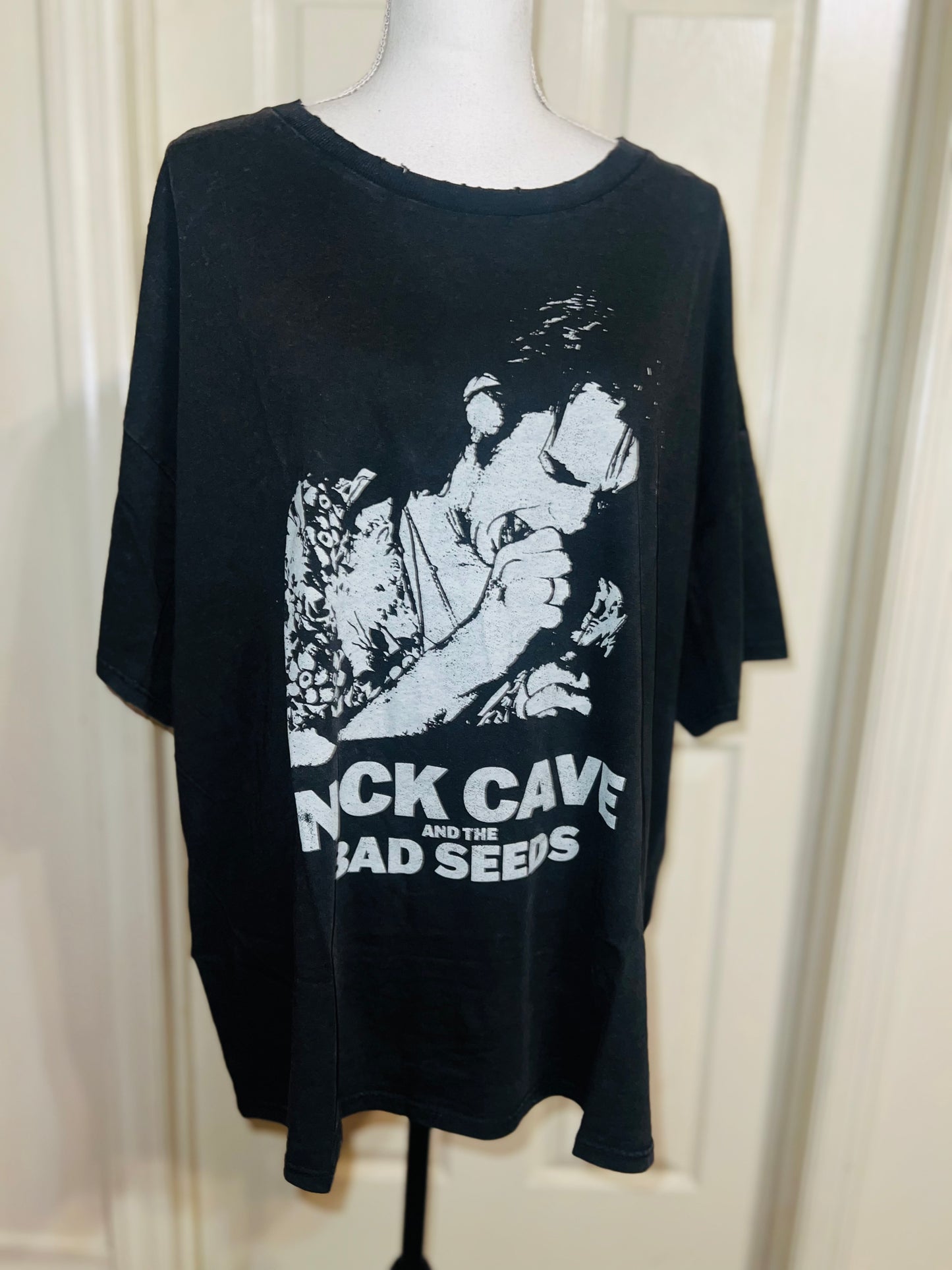 Nick Cave & The Bad Seeds Oversized Distressed Tee