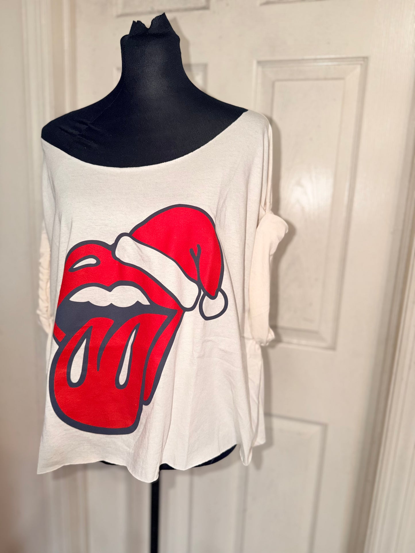 The Rolling Stones OFTS Oversized Distressed Tee