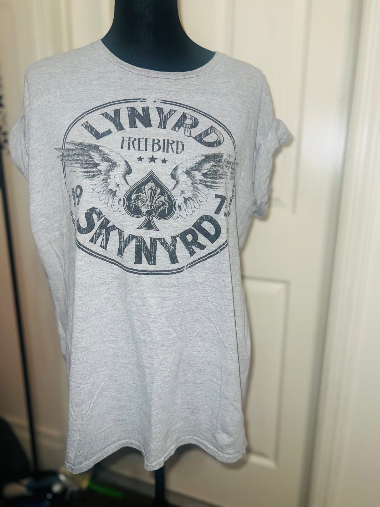 Lynyrd Skynyrd Oversized Distressed Tee