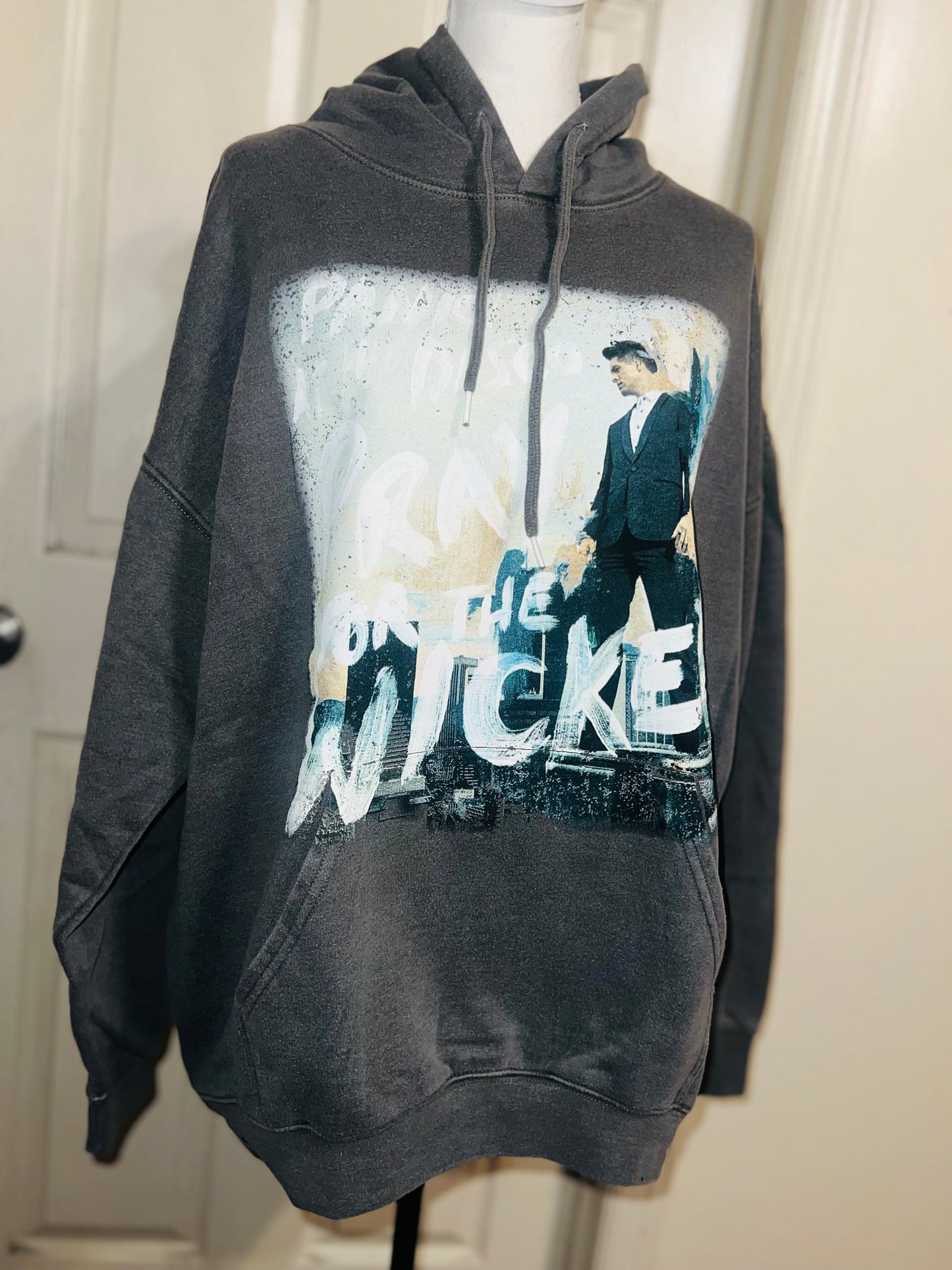 Panic! At The Disco Oversized Distressed Sweatshirt