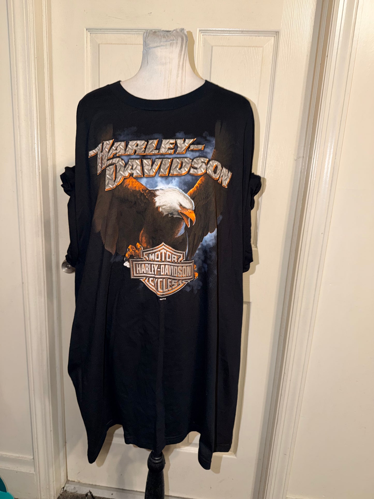 Harley Davidson Vintage Double Sided Oversized Tee