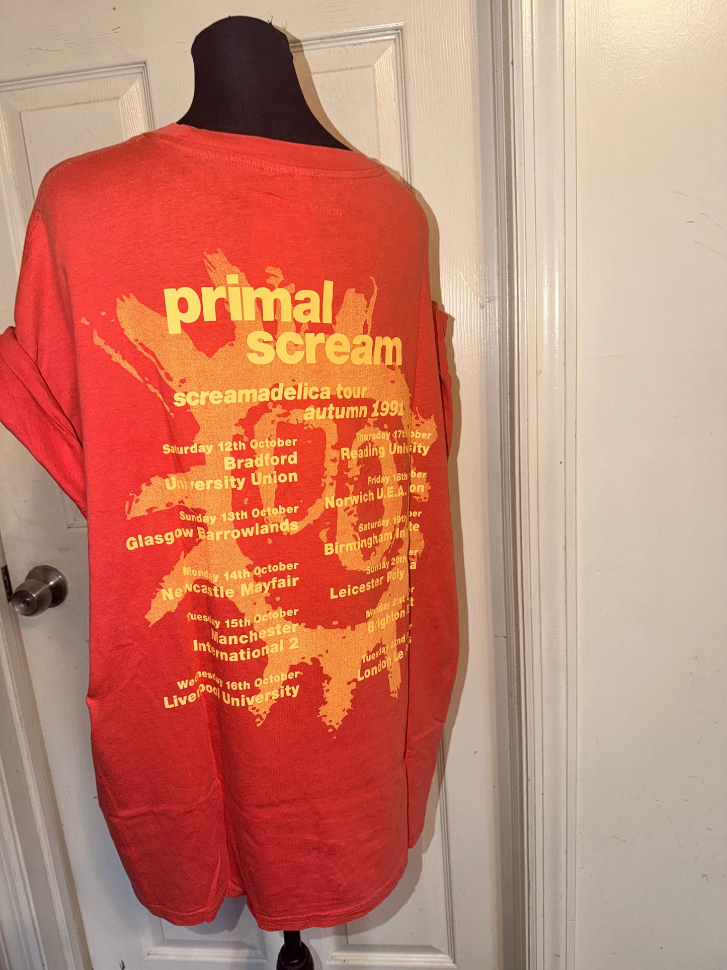 Primal Scream Double Sided Oversized Tee