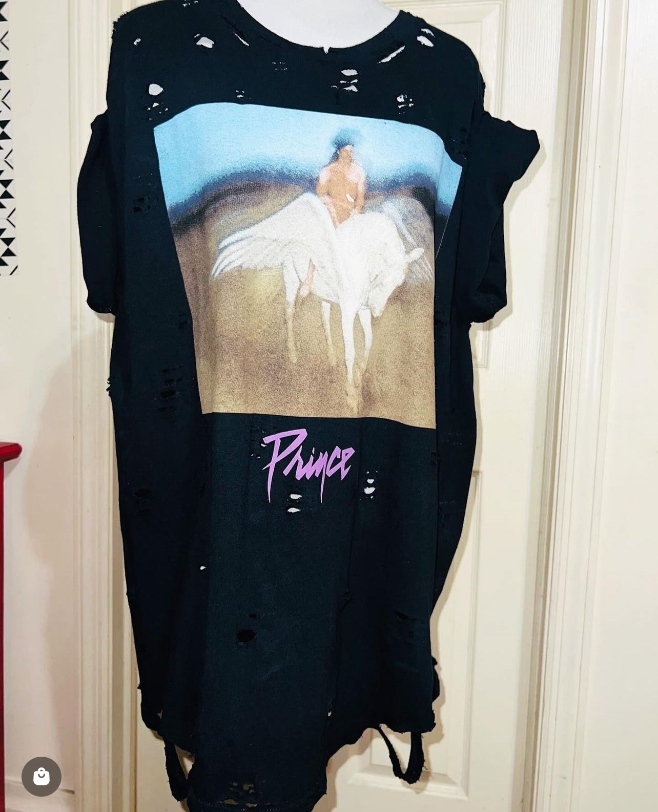 Prince Oversized Distressed Tee