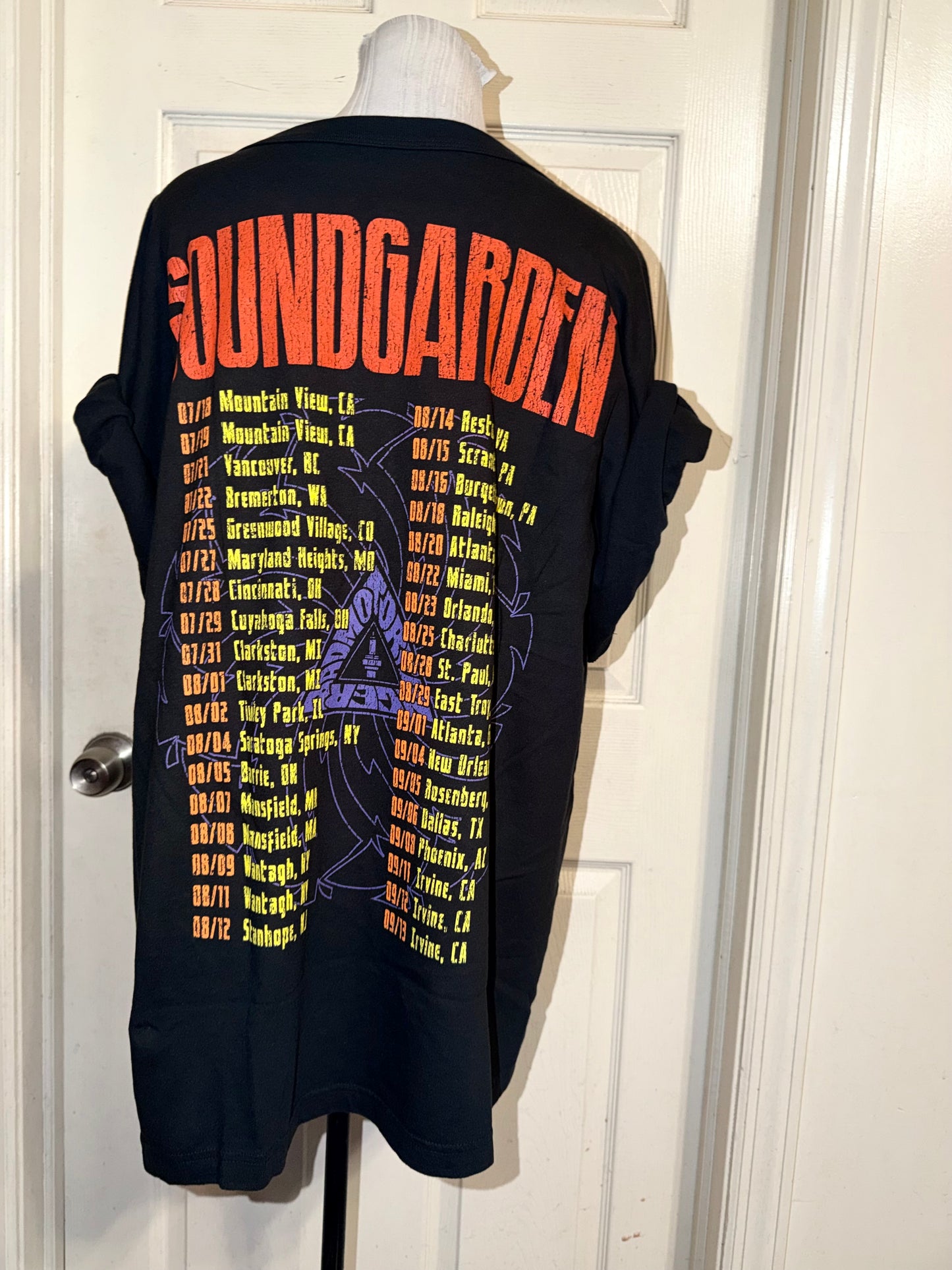 Soundgarden Double Sided Oversized Tee